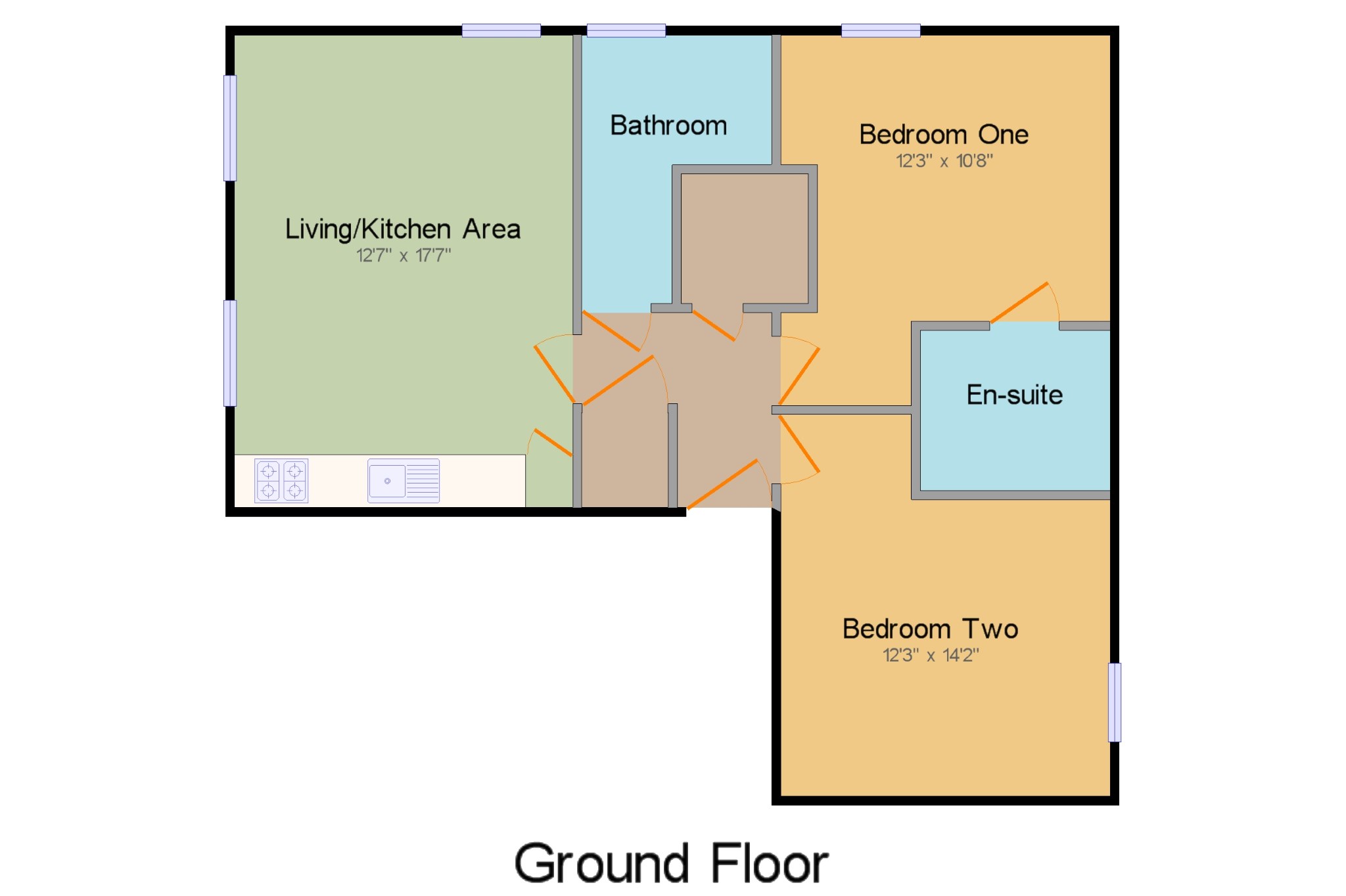 2 Bedrooms Flat for sale in Staldon Court, East Wichel, Swindon, Wiltshire SN1