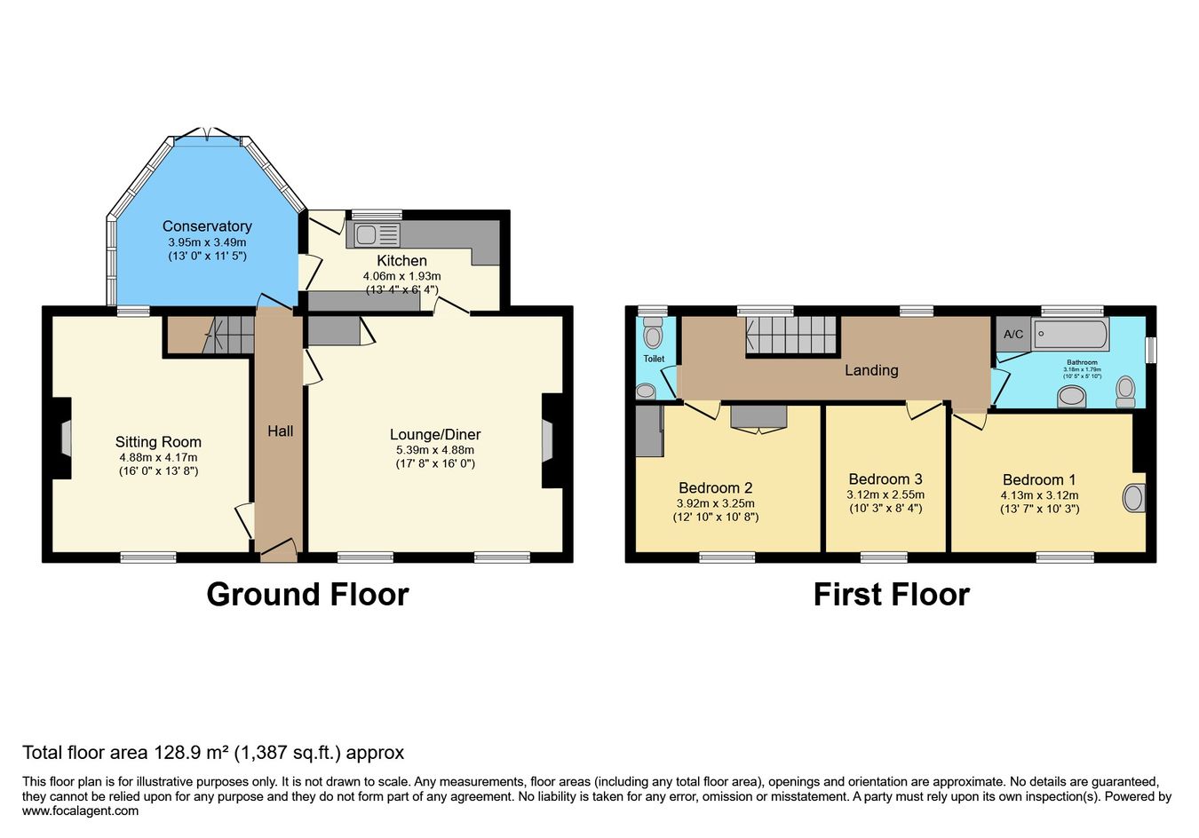 Appletree Thatch, Bridport floorplan