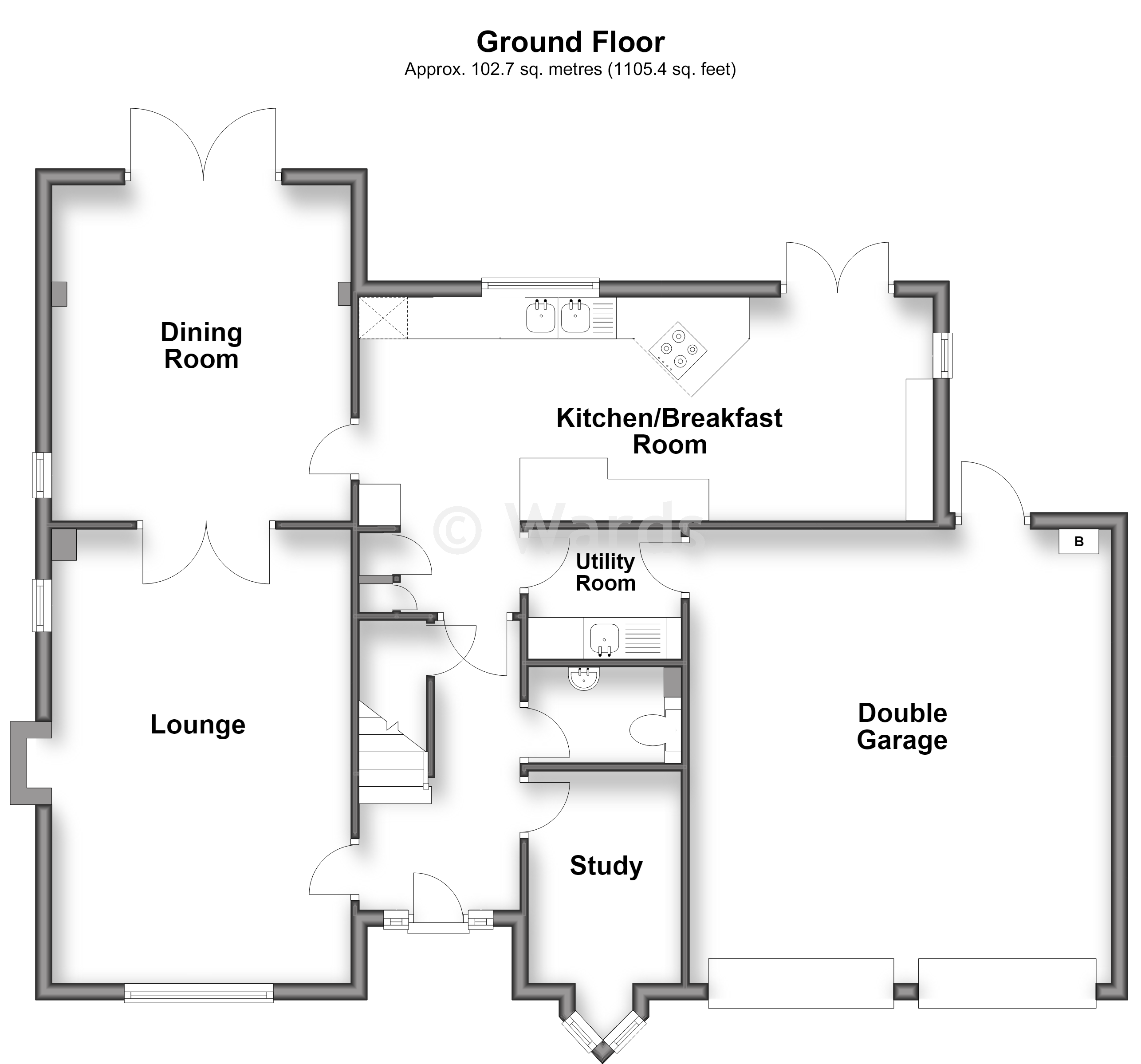 15, Carmans Close, Maidstone floorplan