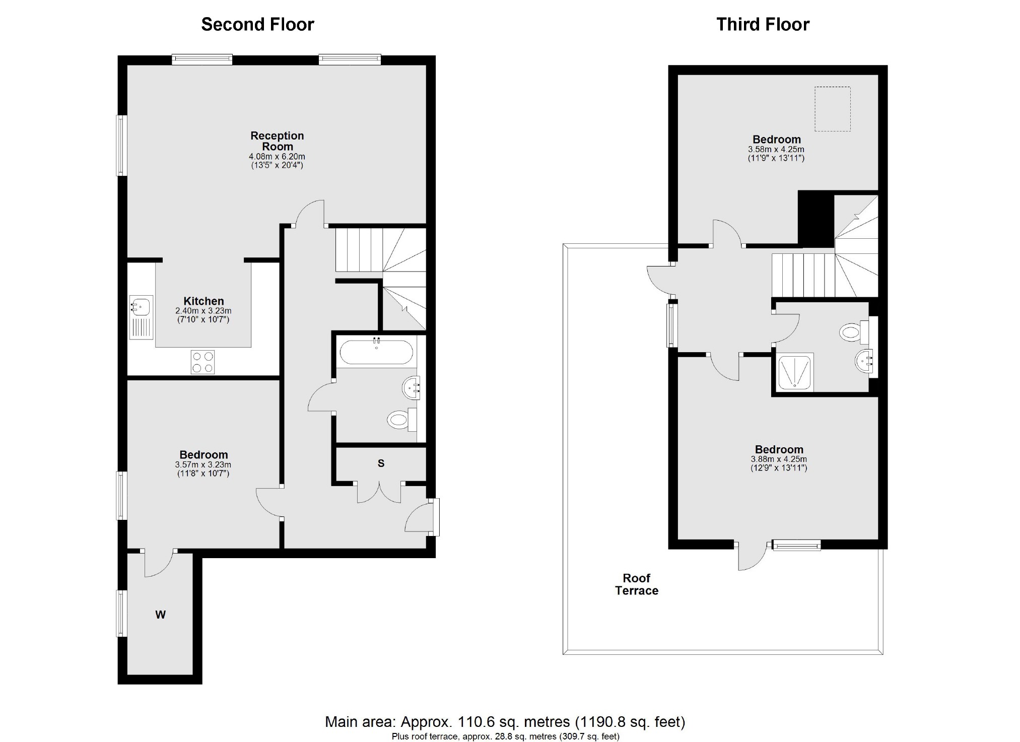 Goldleaf Apartments, 122-124 Goldhawk Road, London, W12 floorplan
