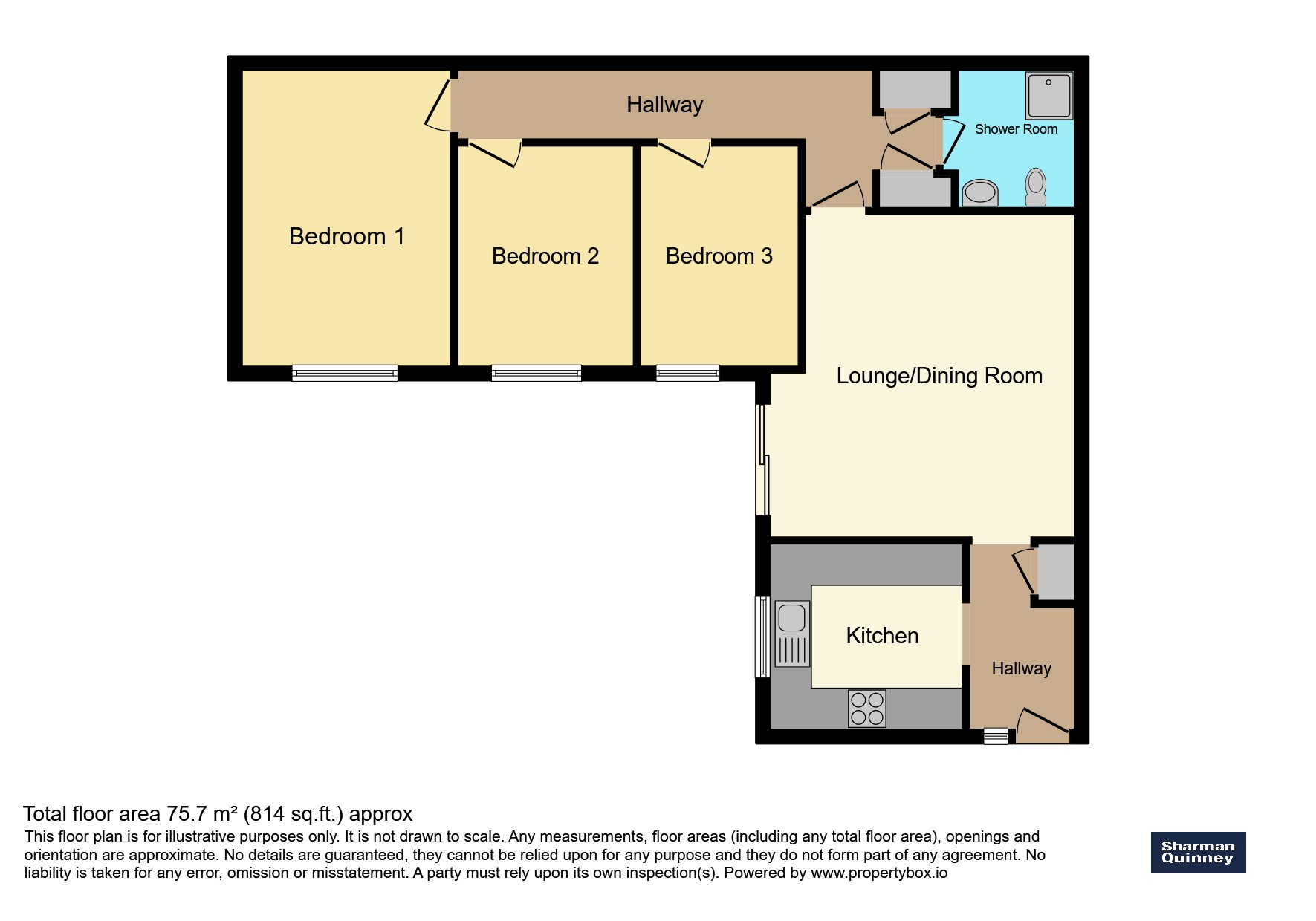 43, Bardney, Peterborough floorplan