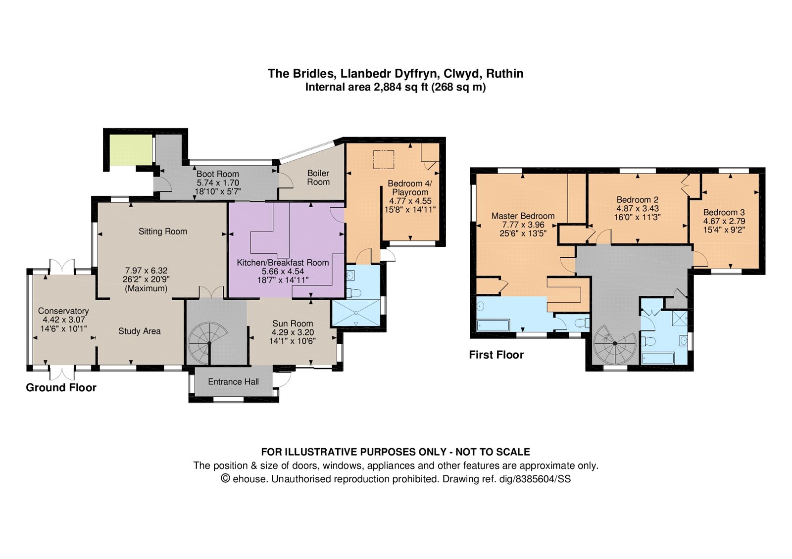 4 Bedrooms Detached house for sale in Llanbedr Dyffryn Clwyd, Ruthin, Clwyd LL15