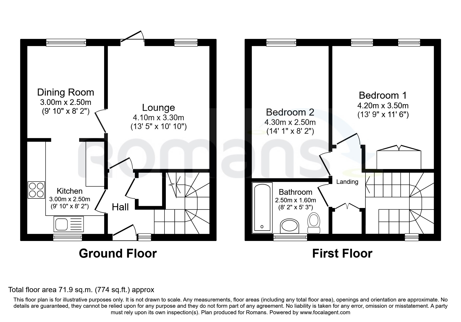 32, Tamar Way, Berkshire floorplan