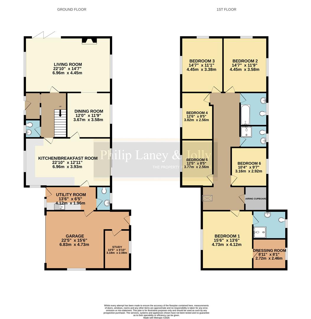 Meadow Grange, Meadow Road, Malvern floorplan