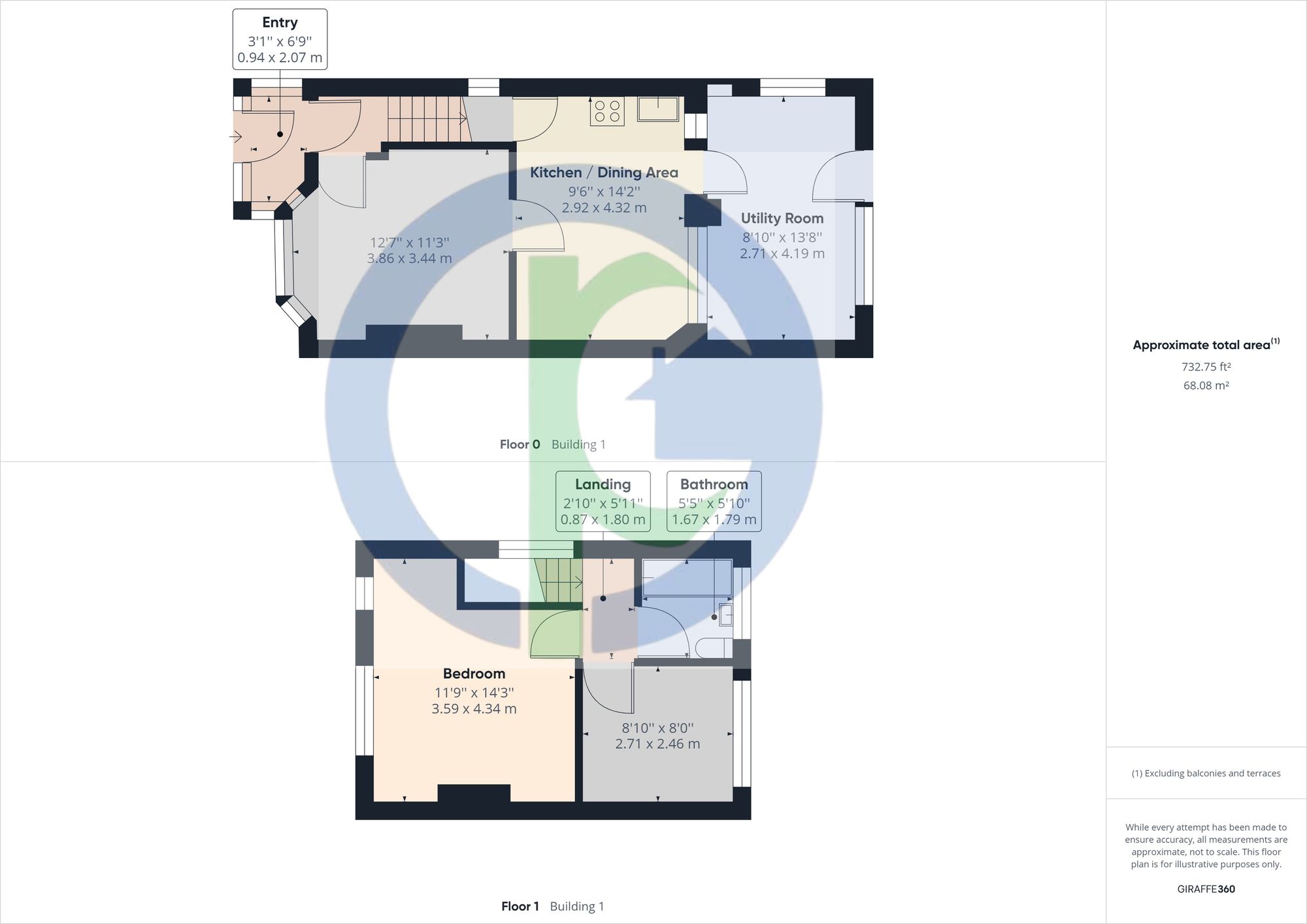 84 Dale Avenue, Edgware floorplan