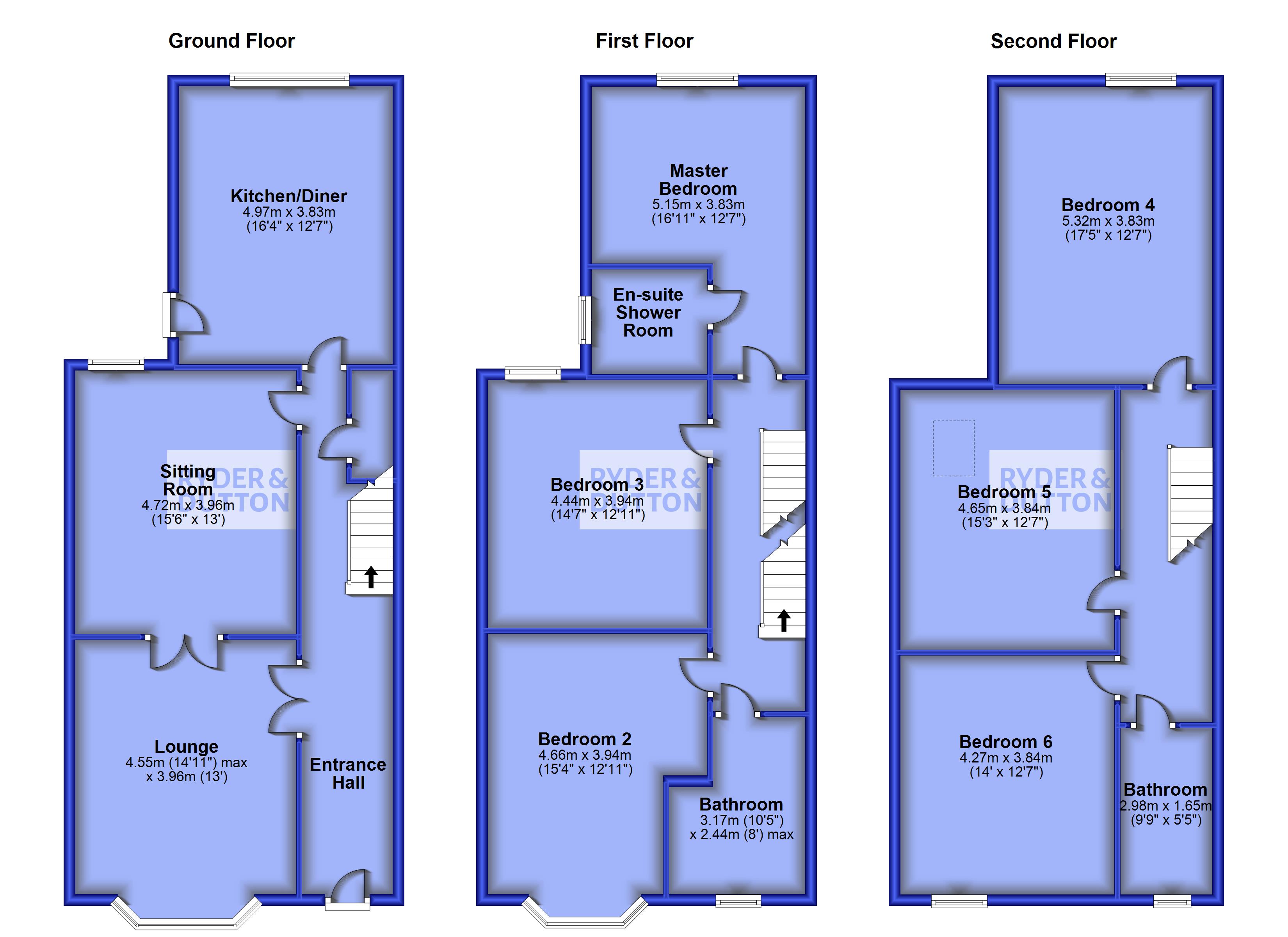 School House Road, Roundthorn, Oldham OL4, 6 bedroom semidetached