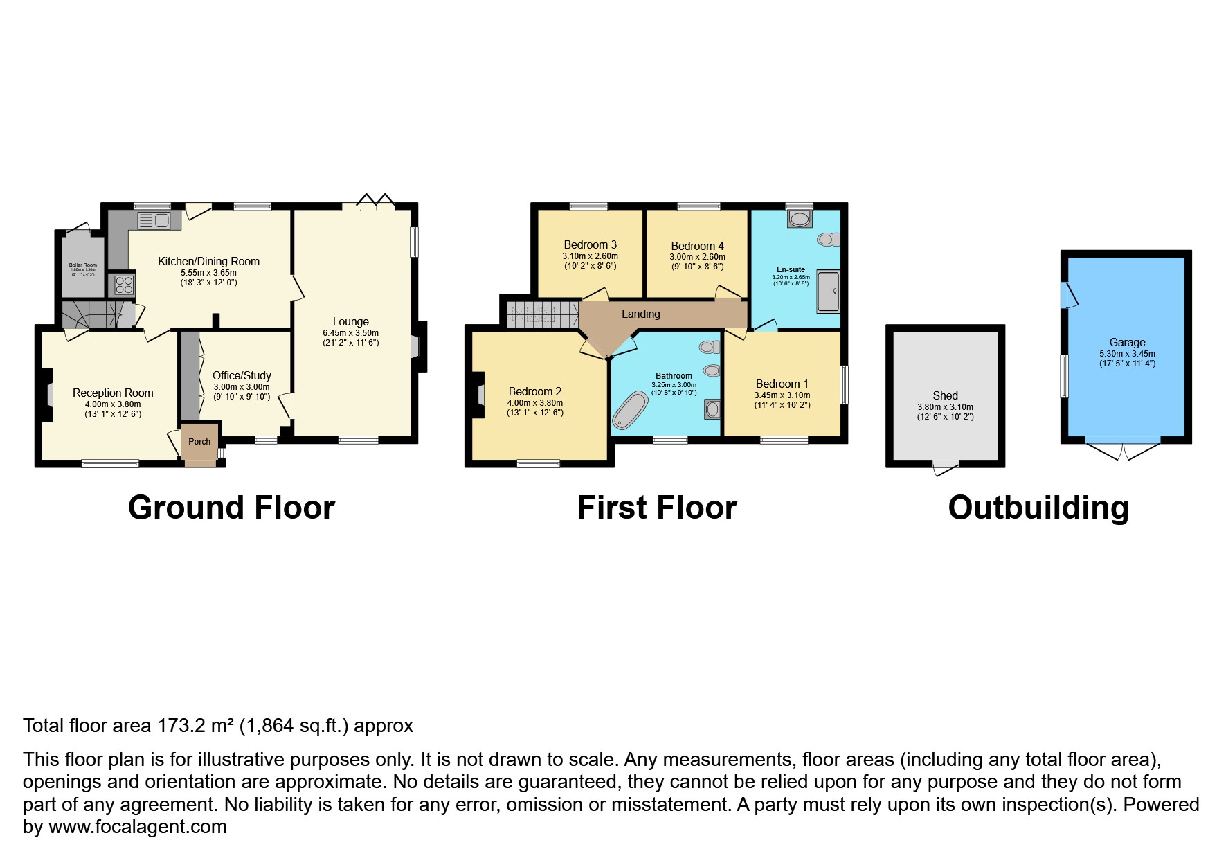 2 Gable Cottages, Reades Lane, Reading floorplan
