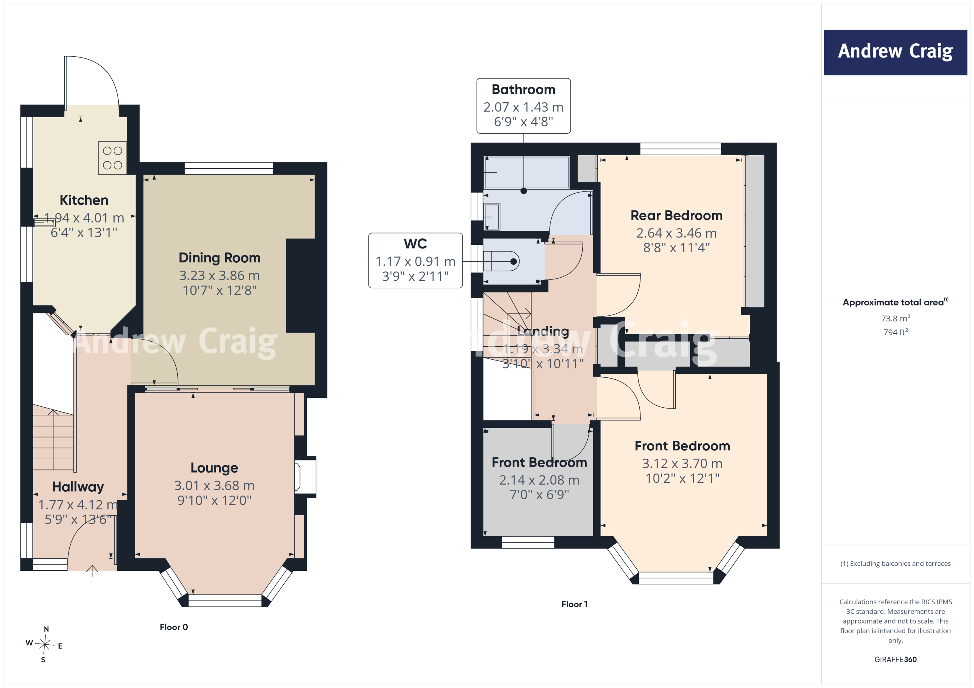 163 Marsden Road, South Shields floorplan