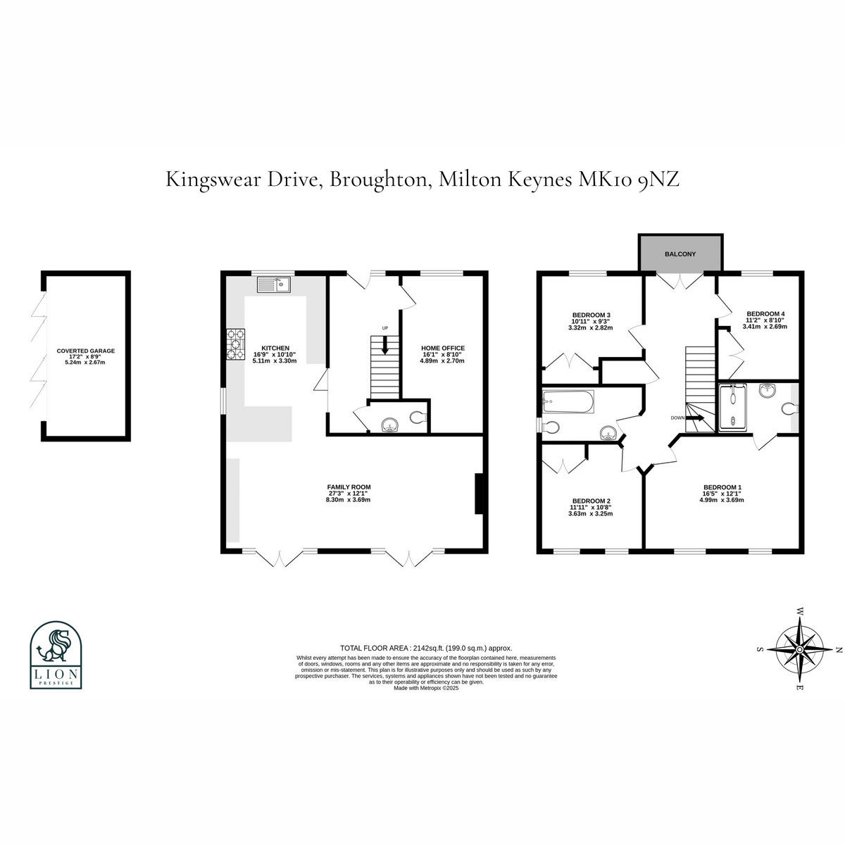 5, Kingswear Drive, Milton Keynes floorplan
