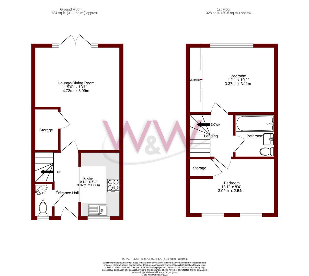 Cabot Close Locks Heath Southampton So31 2 Bedroom Terraced House