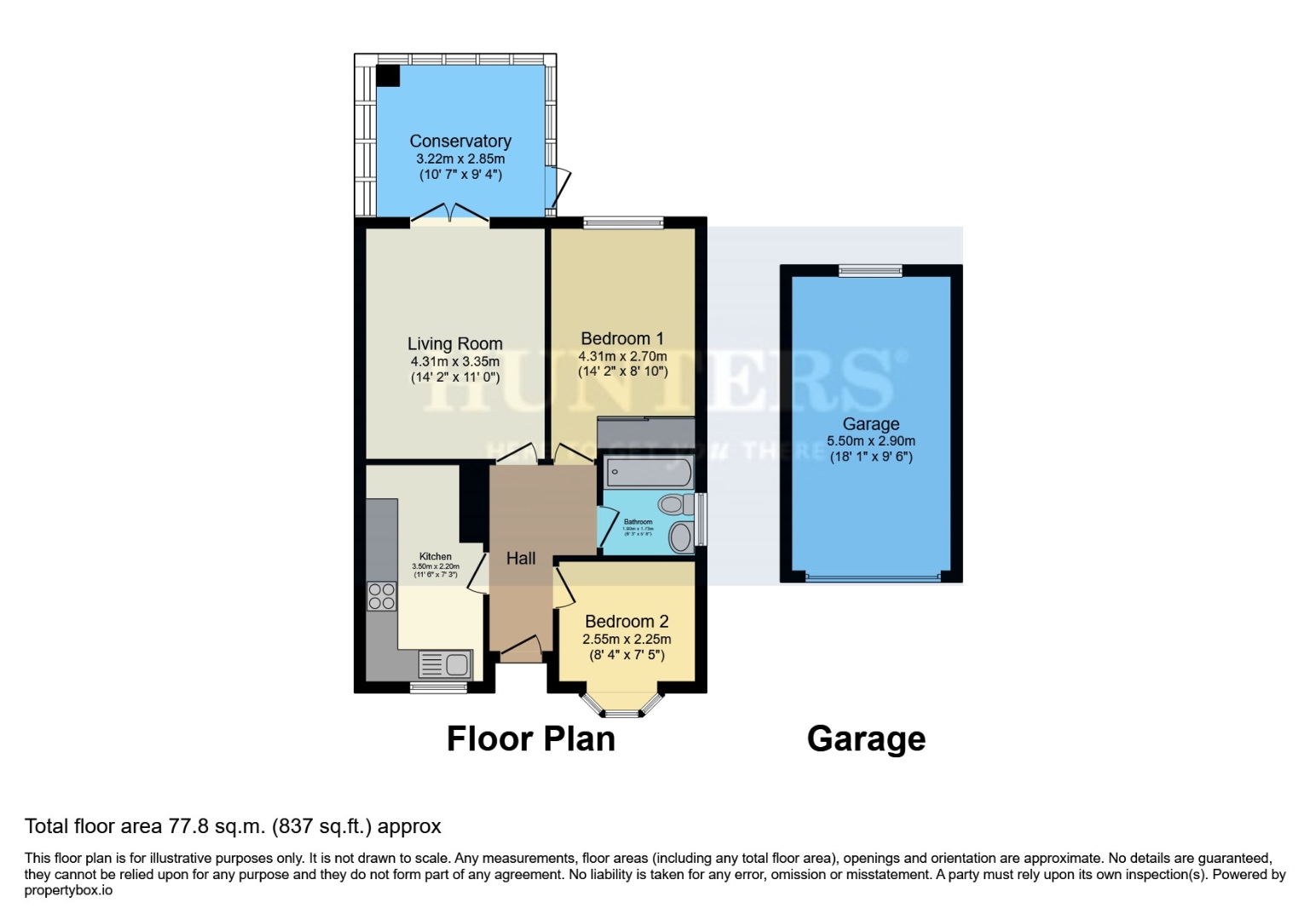 9, Heyhouse Way, Sheffield floorplan