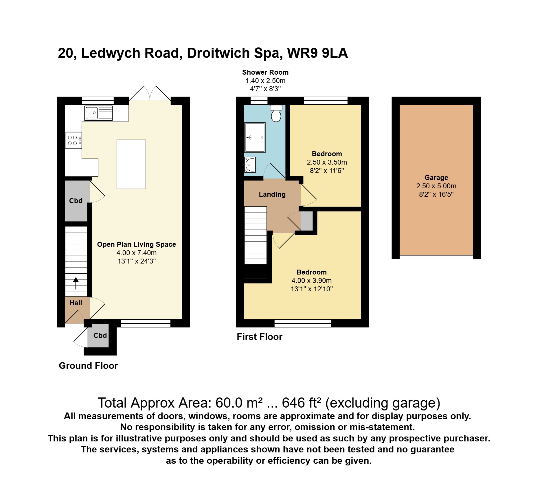 20, Ledwych Road, Worcestershire floorplan