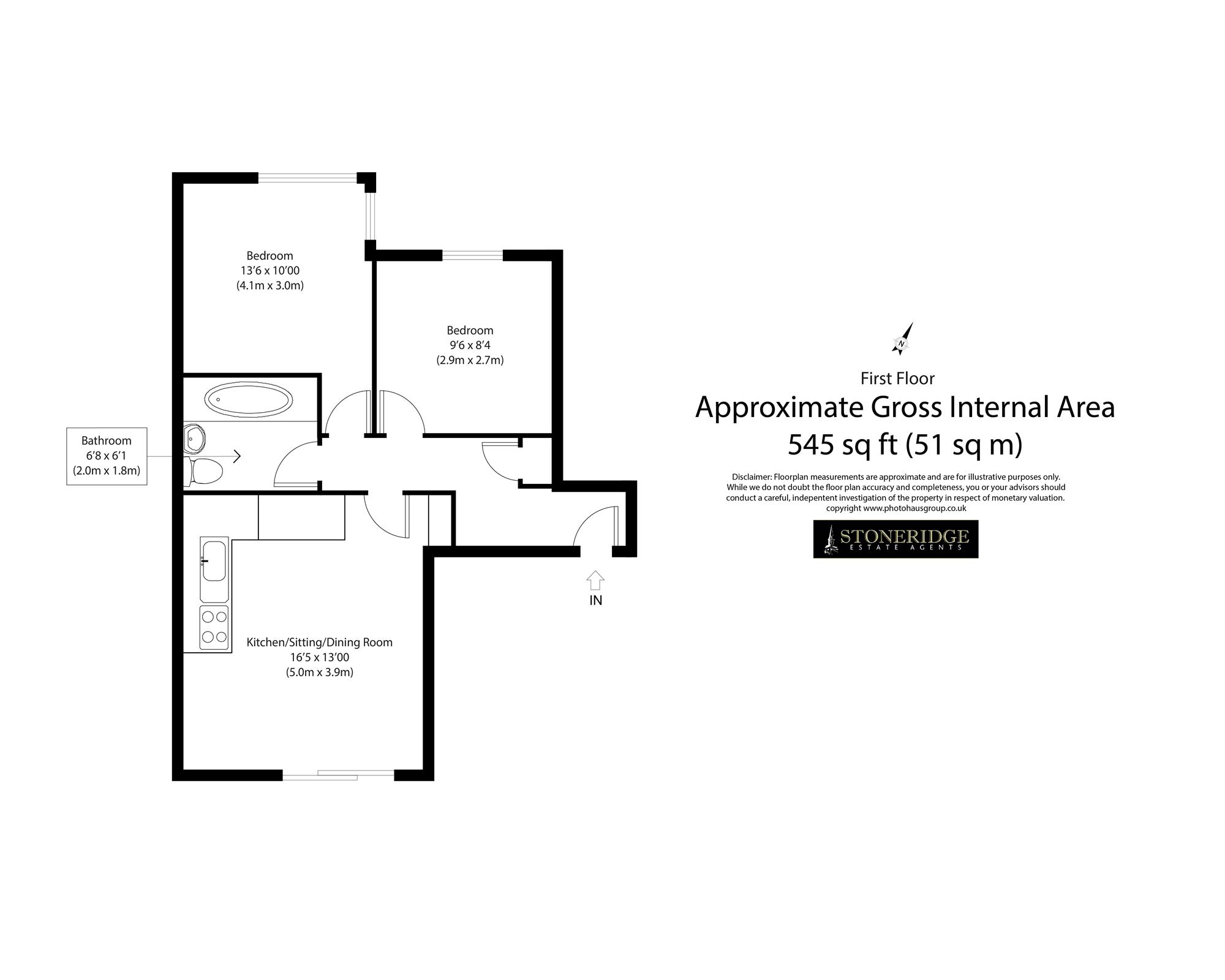 2, Cliff Parade, Walton on the Naze floorplan