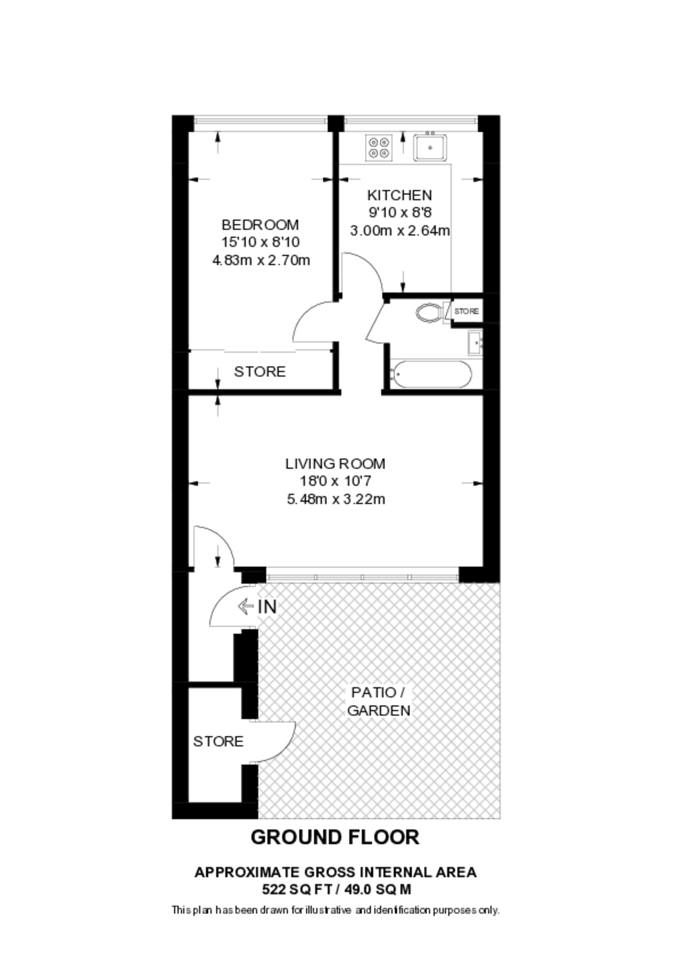 Dingley Lane, Streatham floorplan