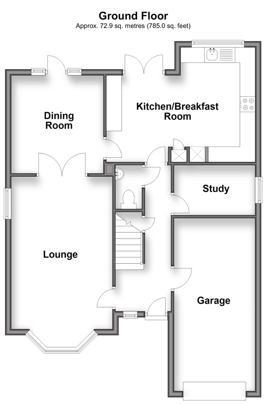 Abbott Way, Tenterden floorplan