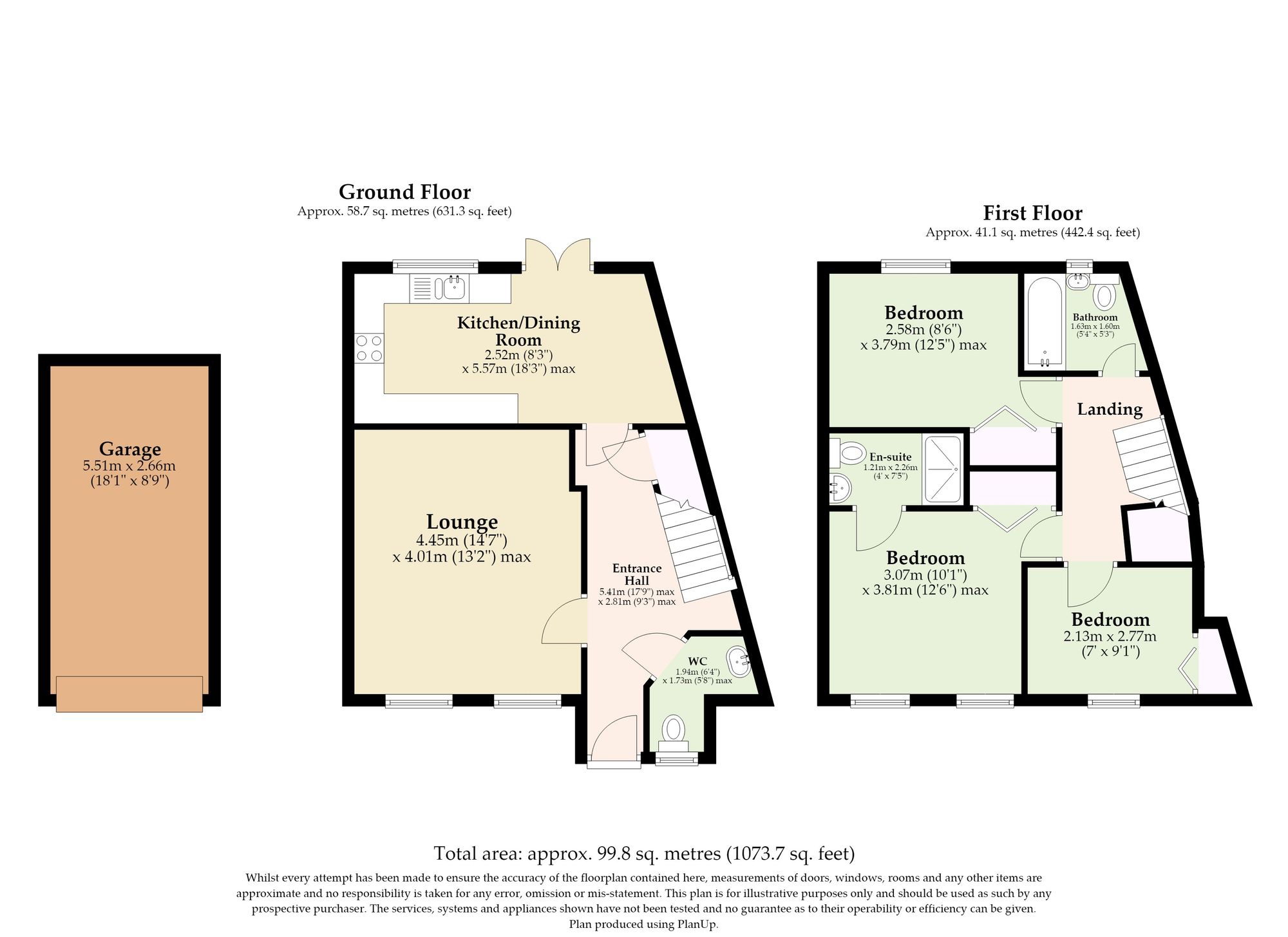 21 Stable Field Way, Great Yarmouth floorplan
