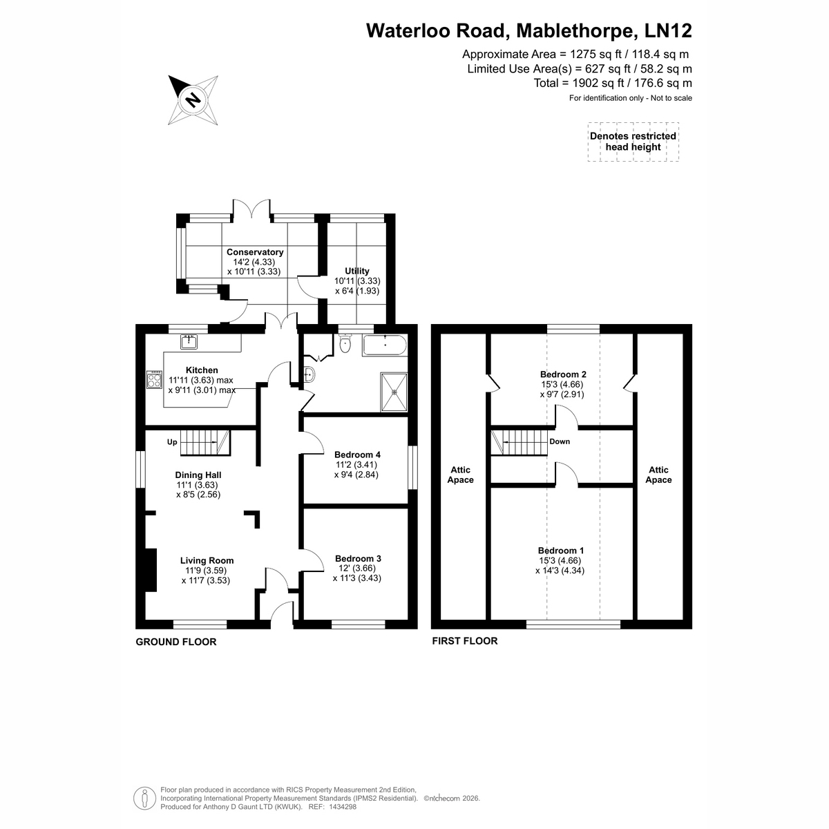 22, Waterloo Road, Mablethorpe floorplan