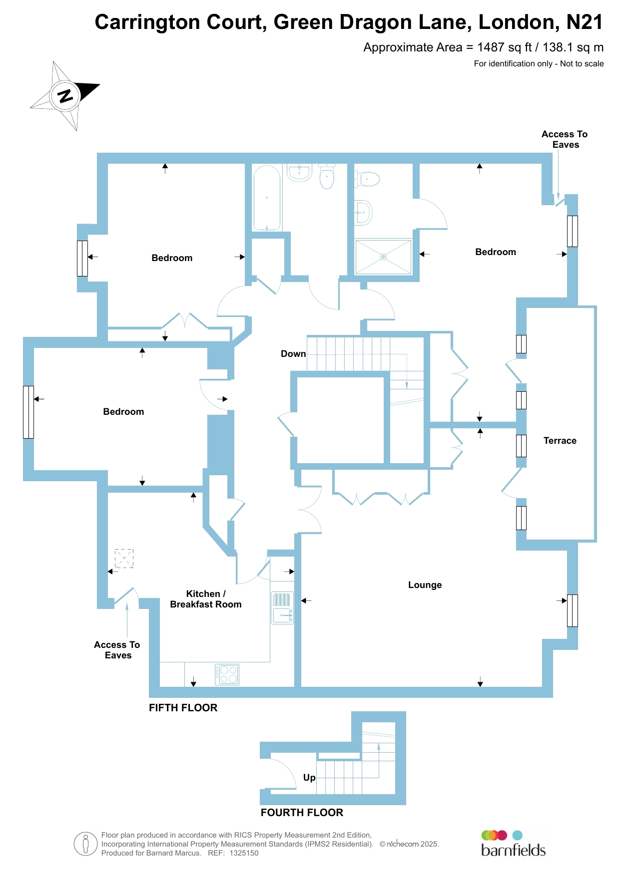 Green Dragon Lane, London floorplan