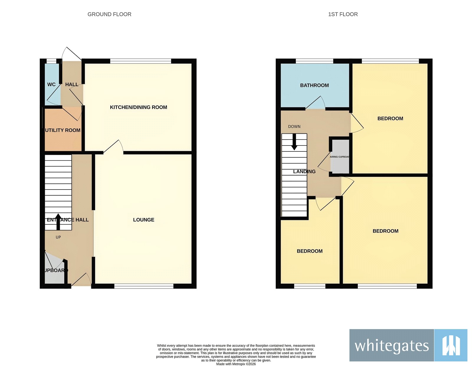 Pendle Drive, Merseyside floorplan