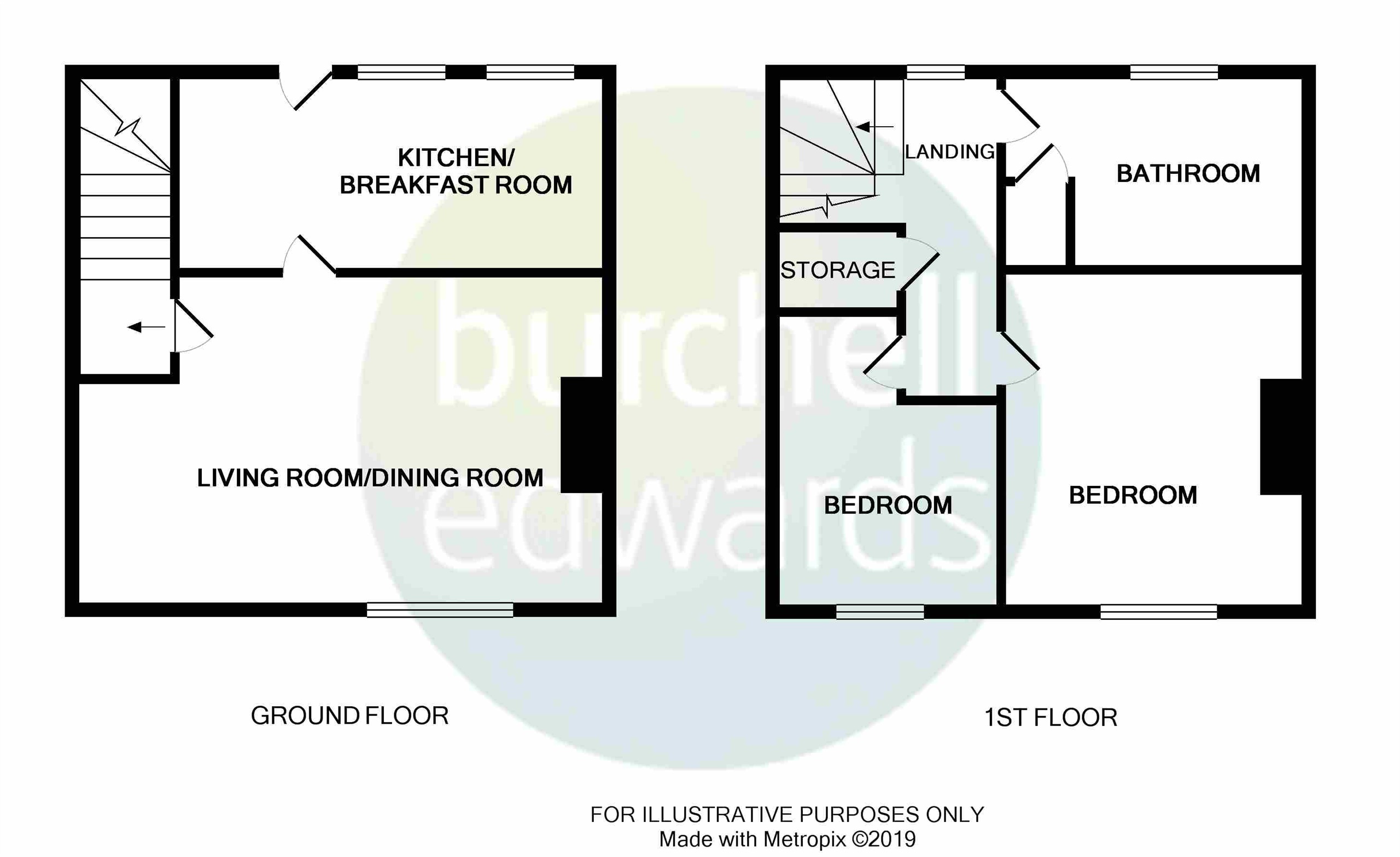 Malthouse Lane, Nether Heage, Belper DE56, 2 bedroom end terrace house