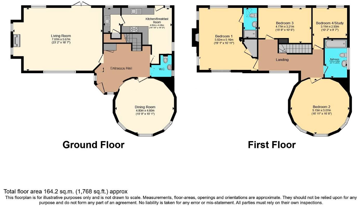Stillyans Oast, Heathfield floorplan