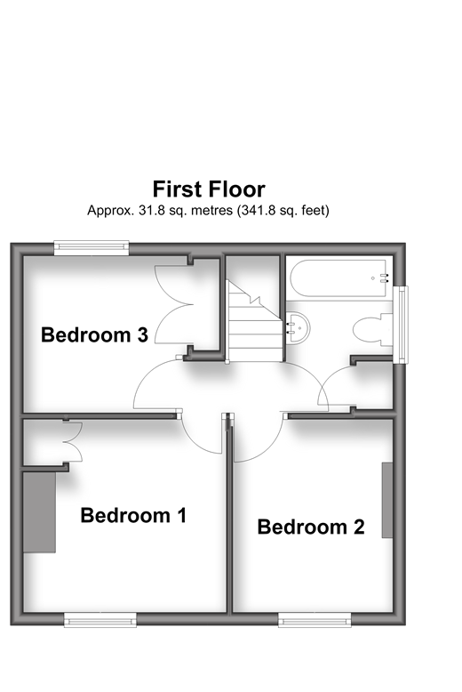 The Street Capel, Dorking floorplan