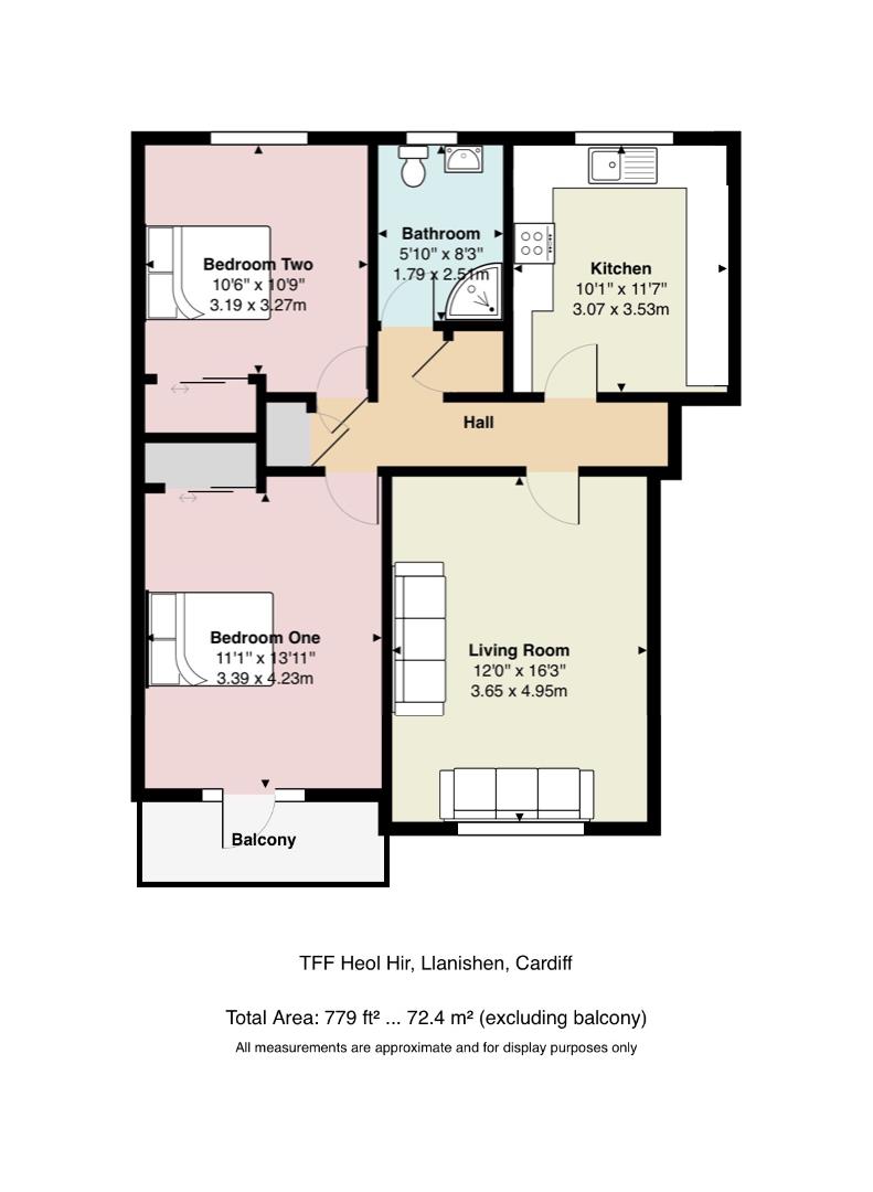 24E, Heol Hir, Cardiff floorplan