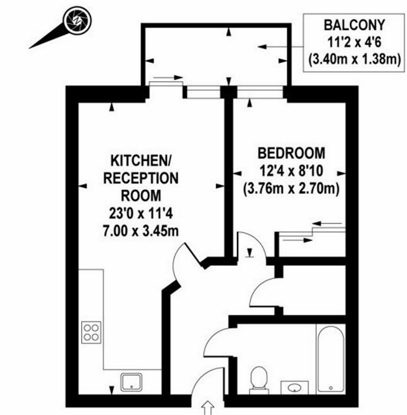 1 Bedrooms Flat to rent in Major Draper Street, London SE18
