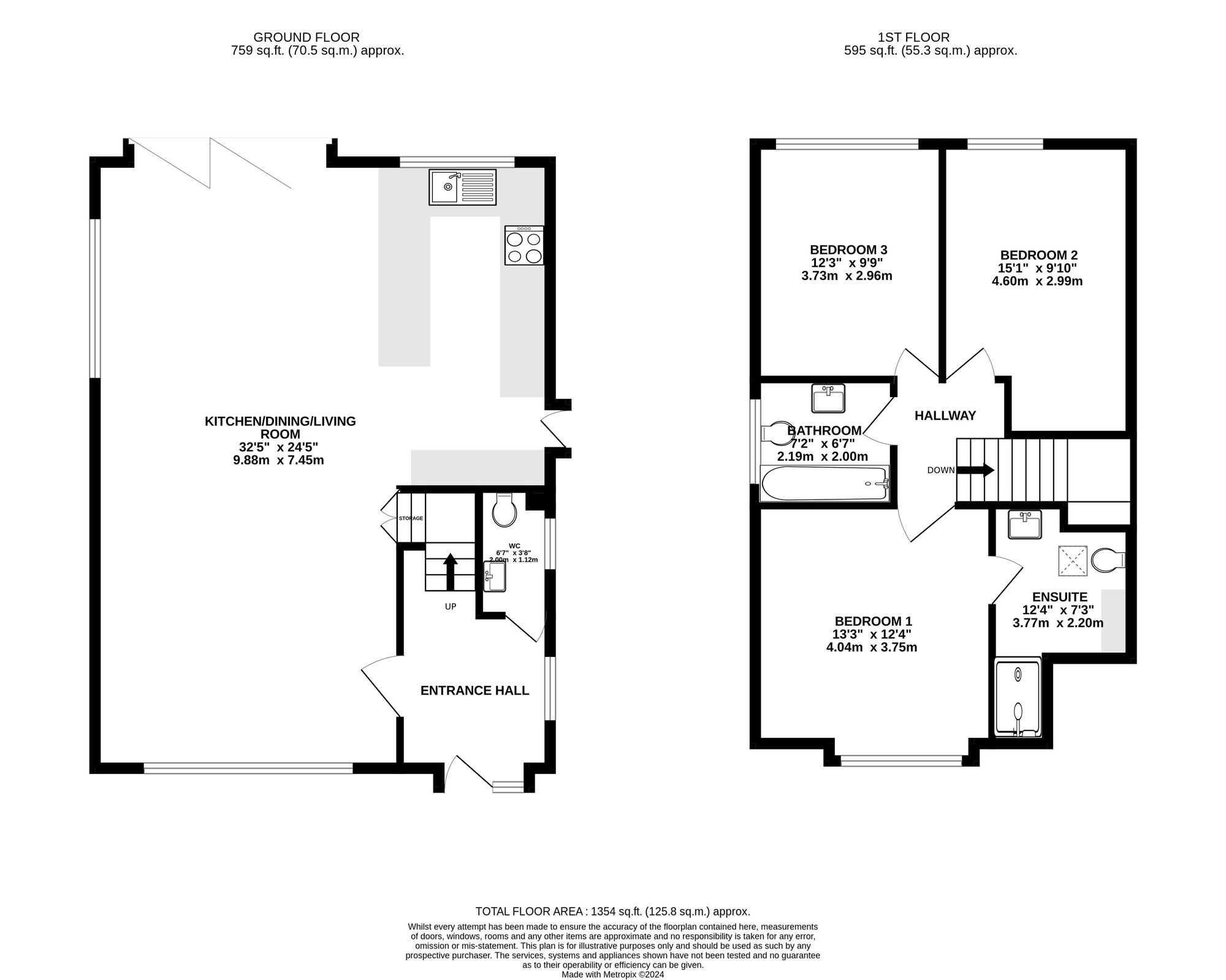 17b Tilgate Common, Redhill floorplan