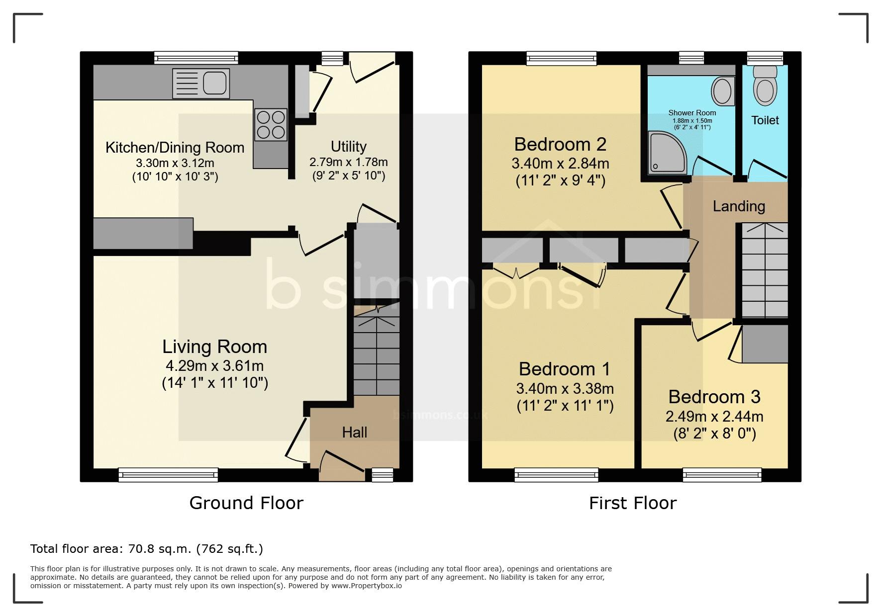39, Tamar Way, Slough floorplan