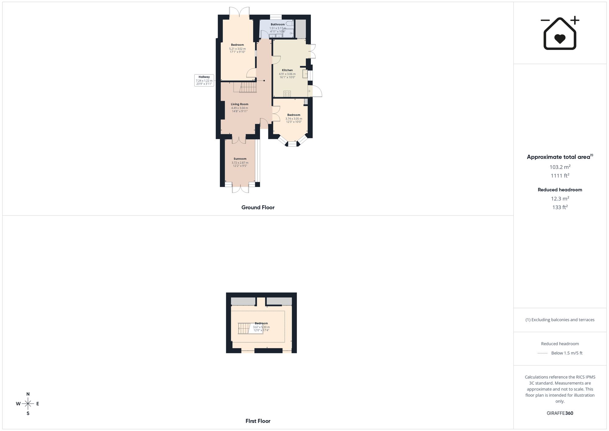44 Fontygary Road, Barry floorplan