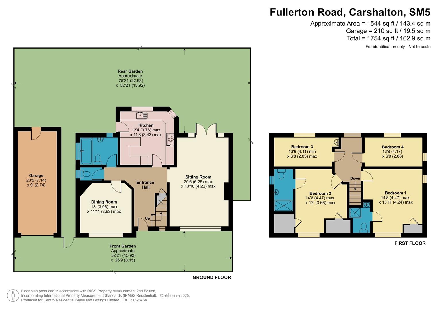 15, Fullerton Road, Carshalton floorplan