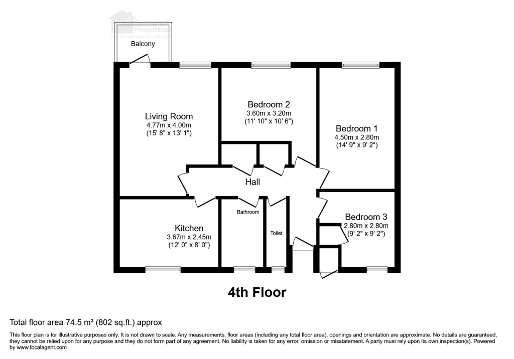 19, Haynes Close, Tottenham floorplan