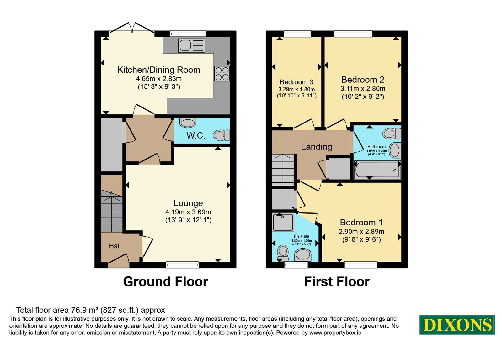 3, Sundowner Grove, West Midlands floorplan