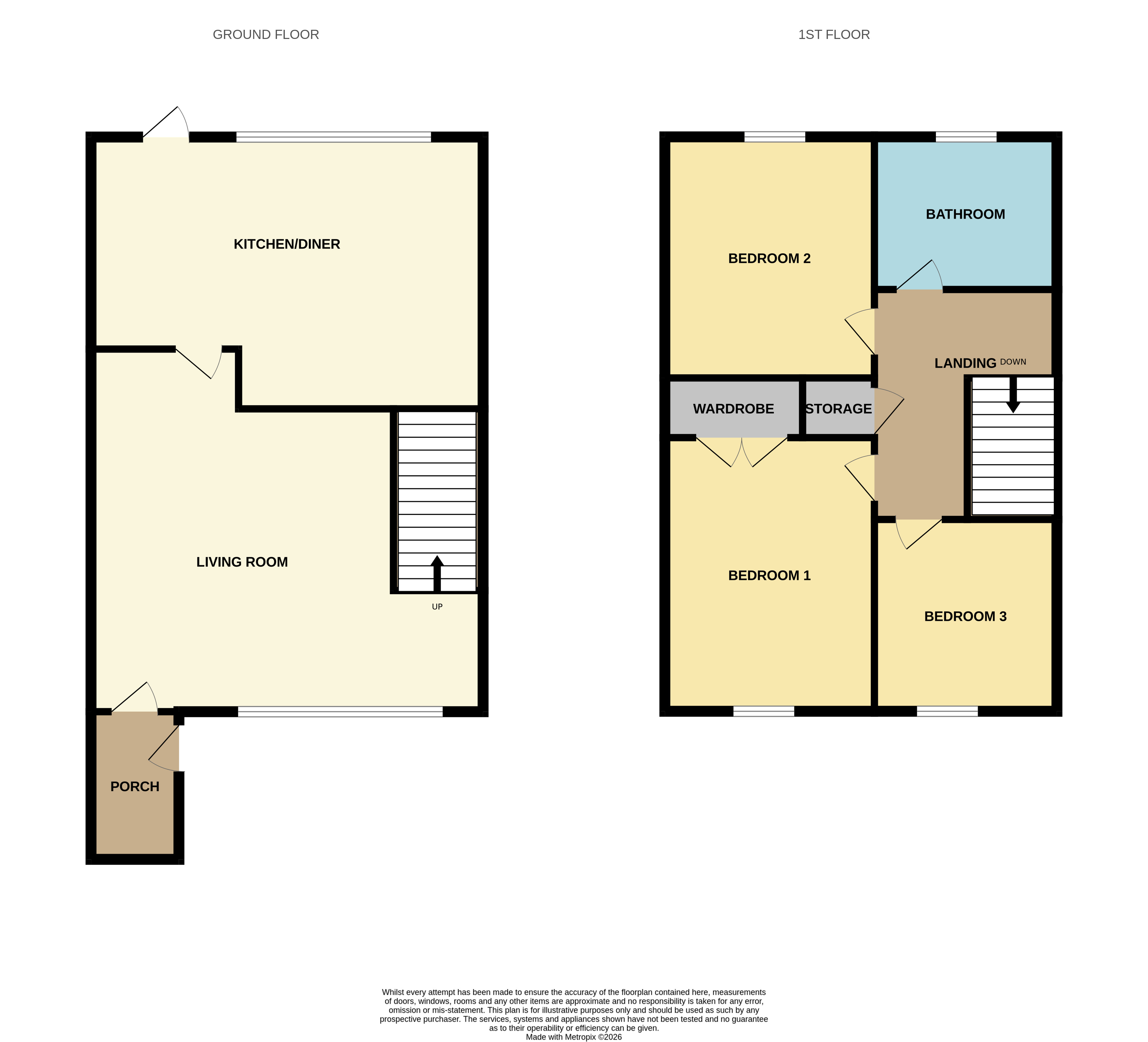126, Hurst Drive, Burton-on-Trent floorplan