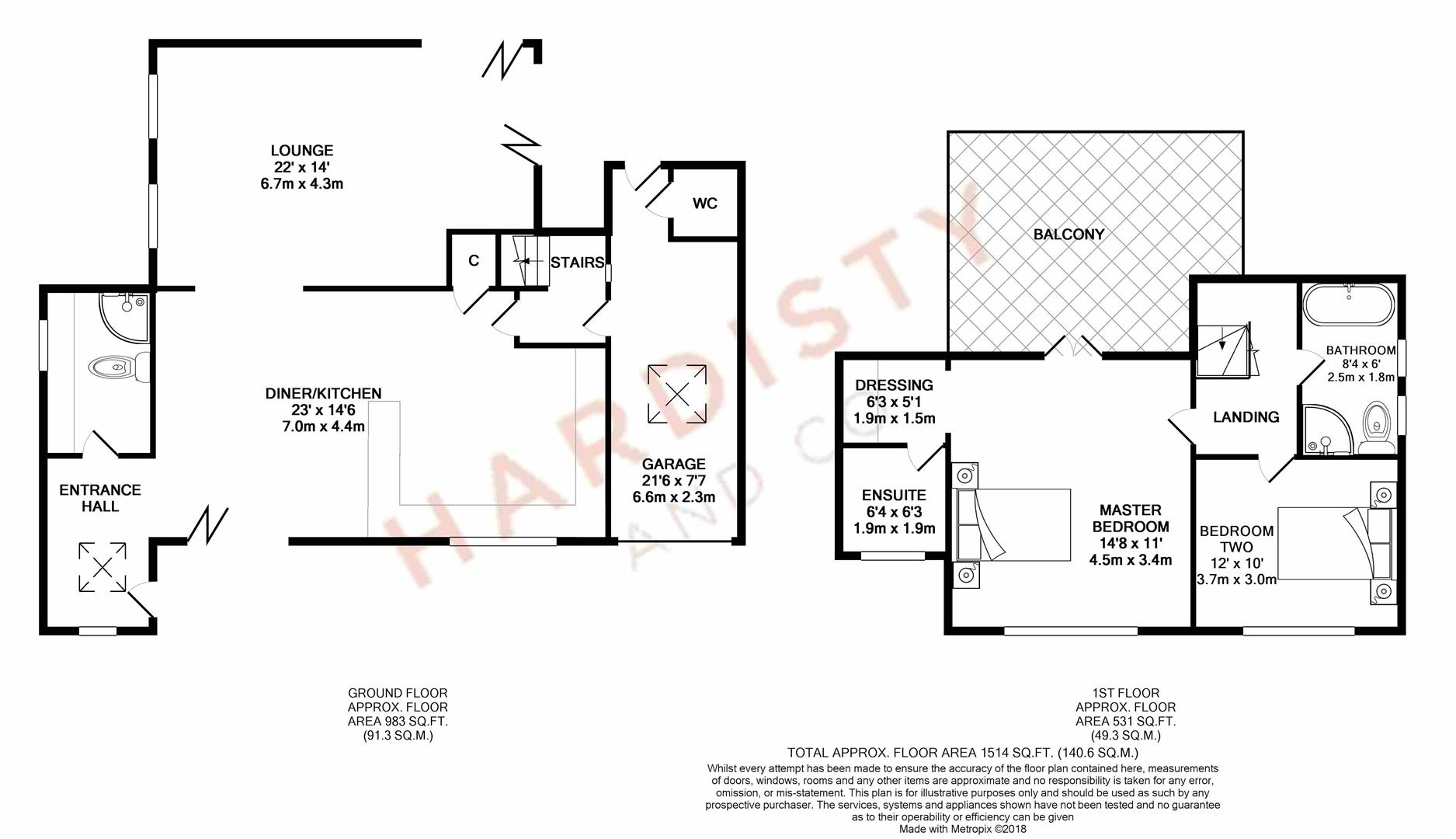 2 Bedrooms Detached house for sale in West End Rise, Horsforth, Leeds LS18