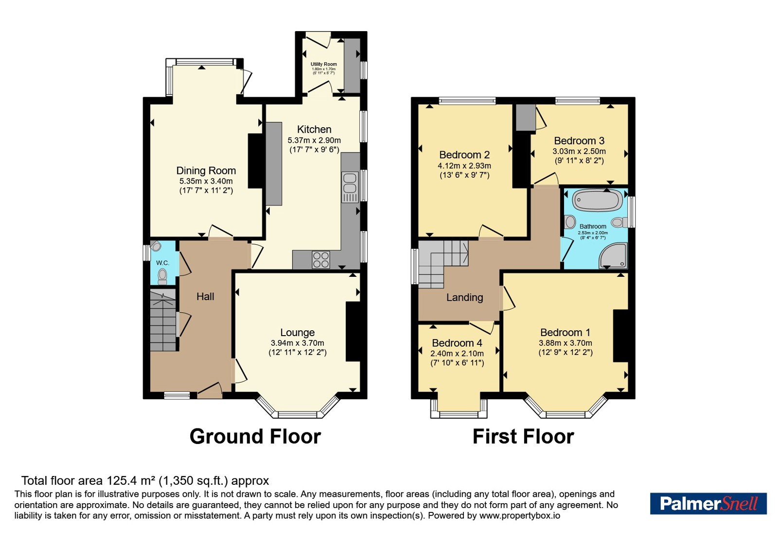 69, The Avenue, Bournemouth floorplan