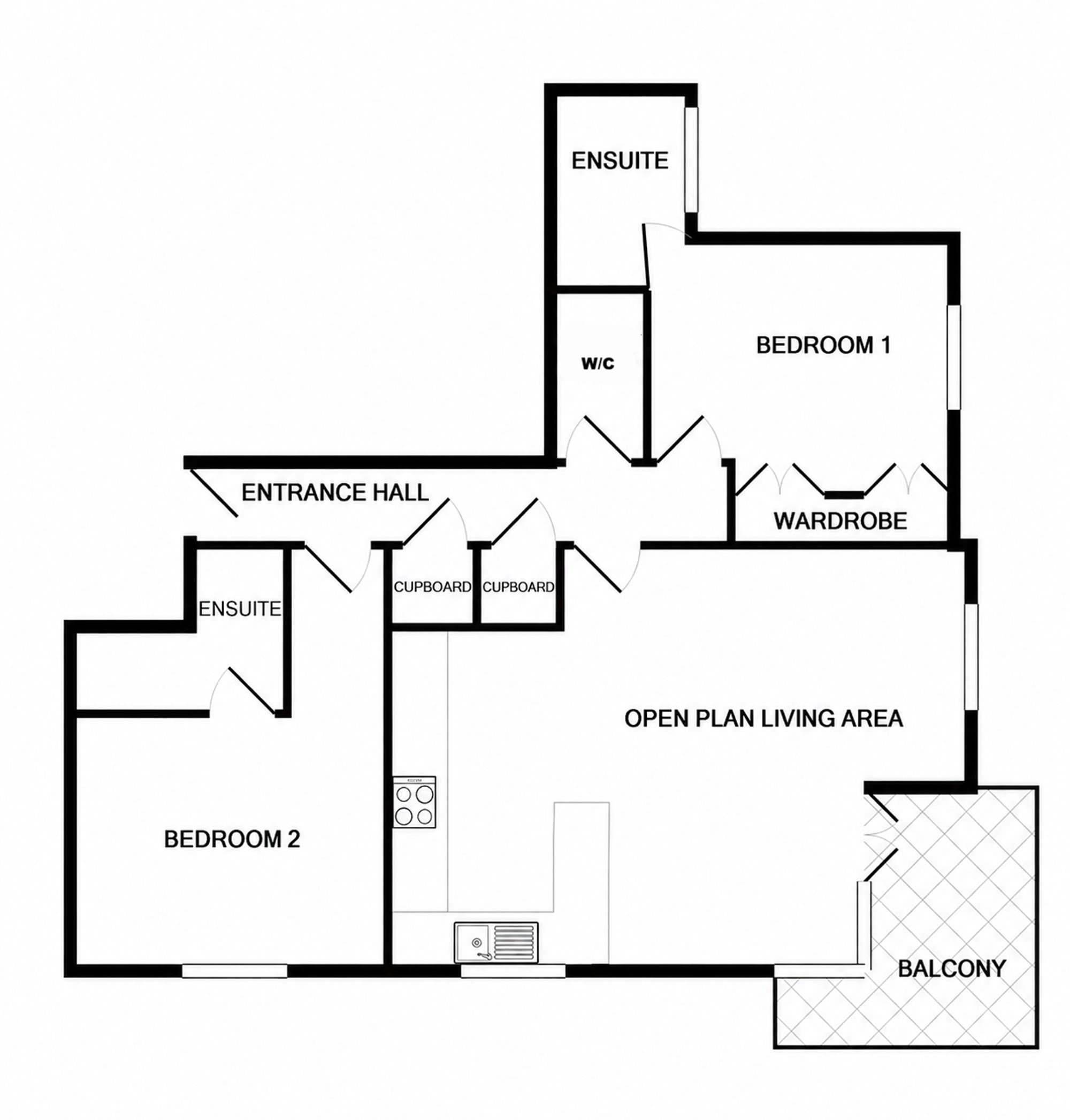 33 Kingswear Drive, Milton Keynes floorplan