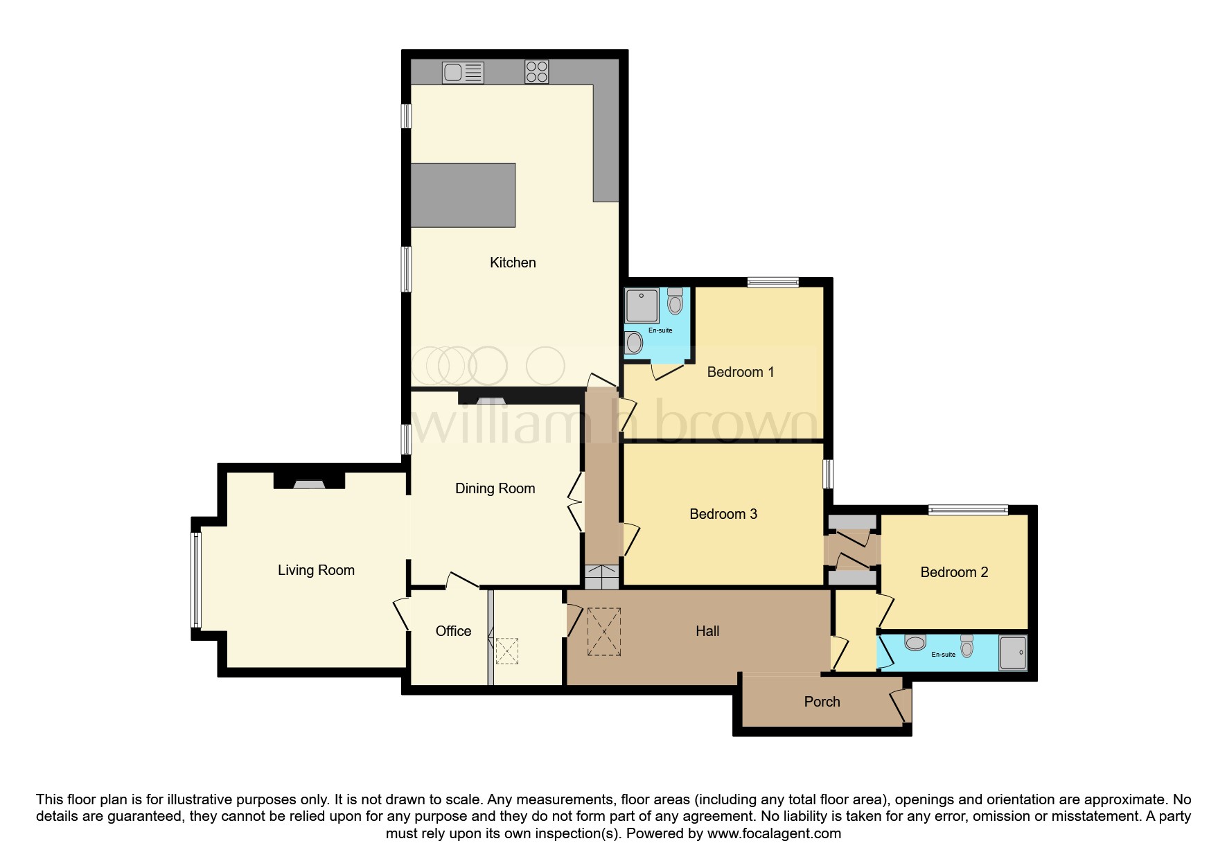 The Strand Apartment, Cliff House, 23, Overstrand Road, Cromer floorplan