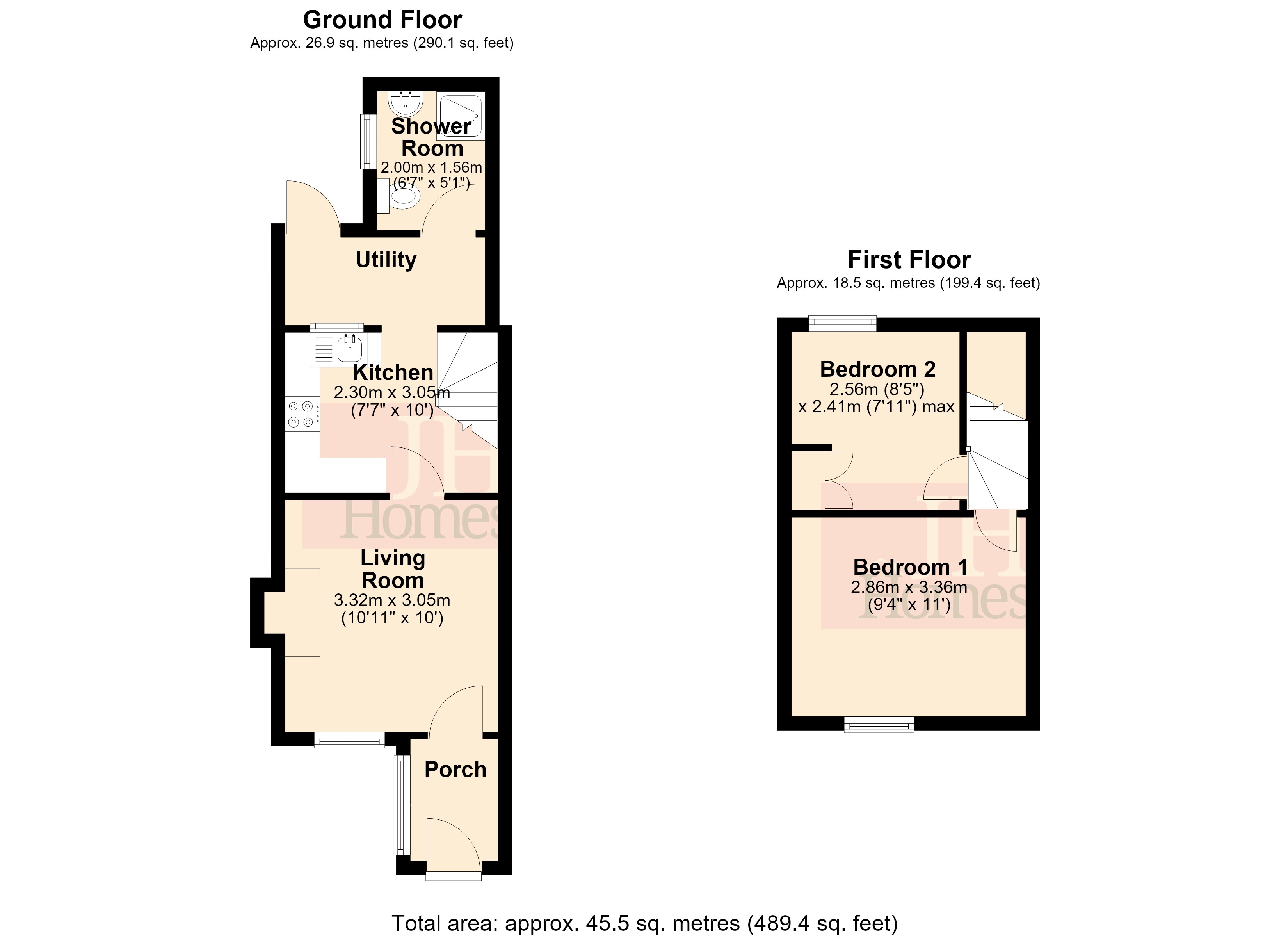 1 Sunny Bank, Little Urswick, Ulverston floorplan