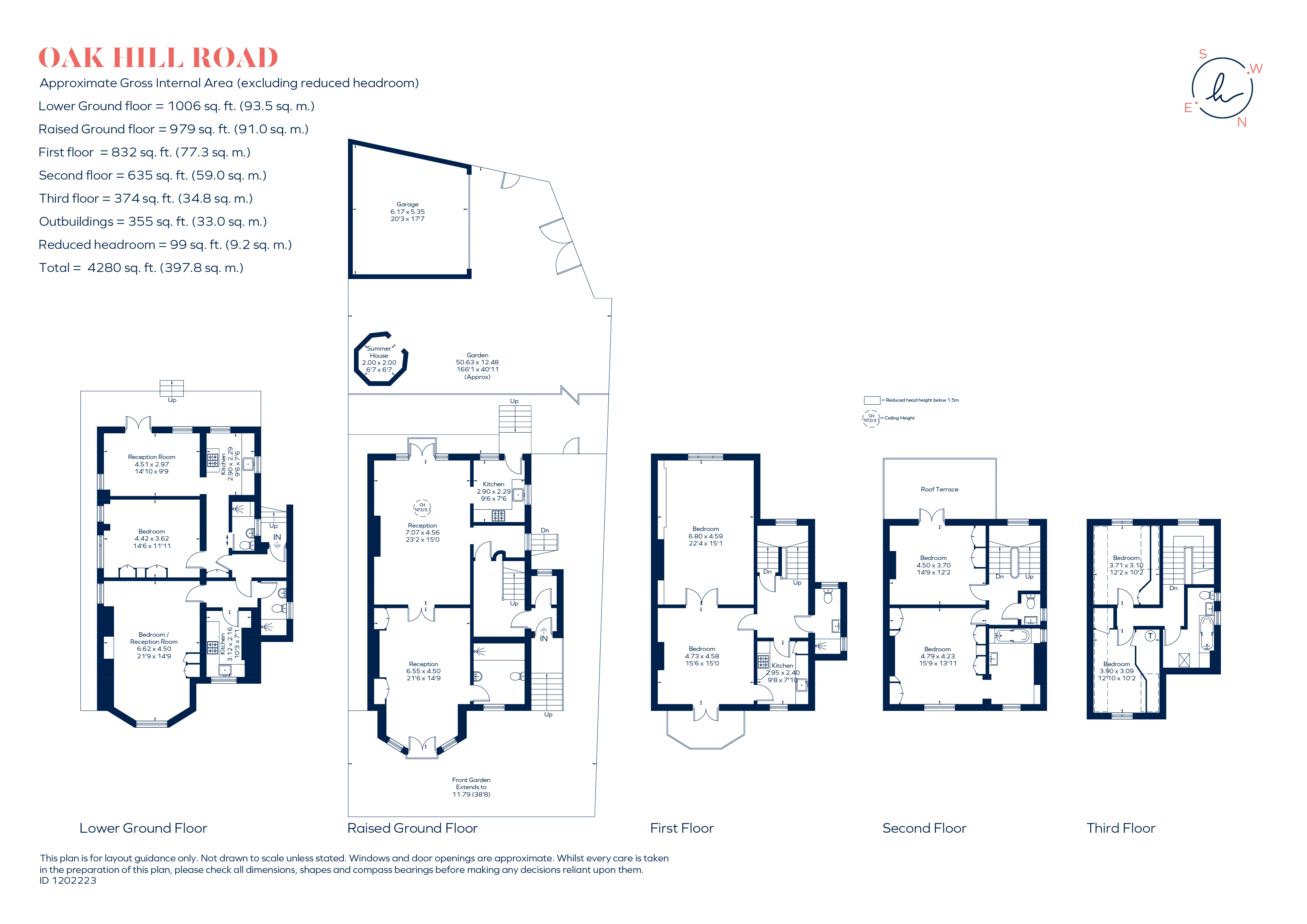 Oak Hill Road, Surbiton, KT6 floorplan