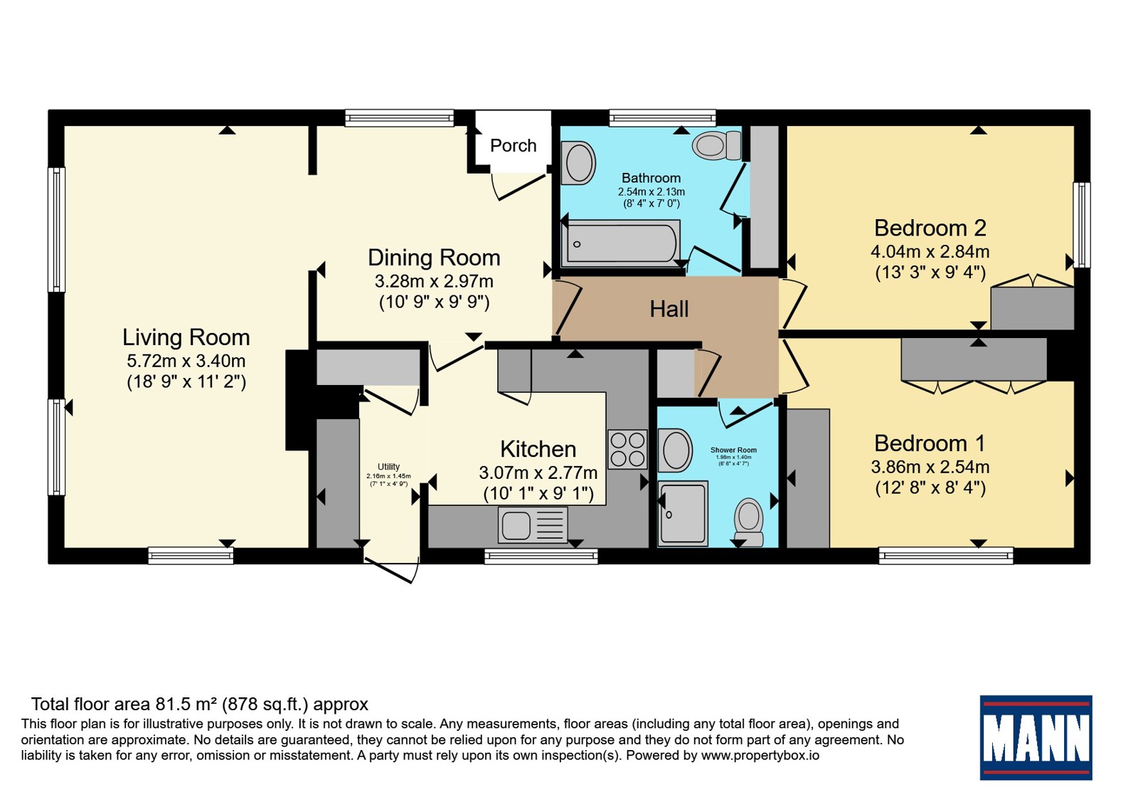 21, Stonehill Woods Park, Sidcup floorplan
