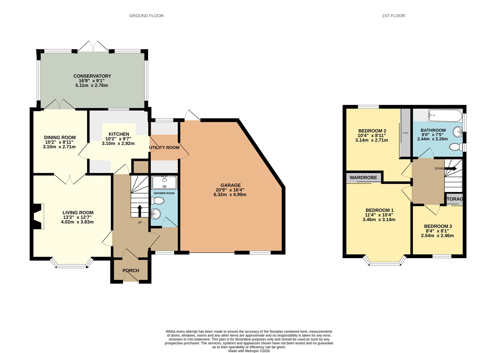 43, Beauchamp Avenue, Hampshire floorplan