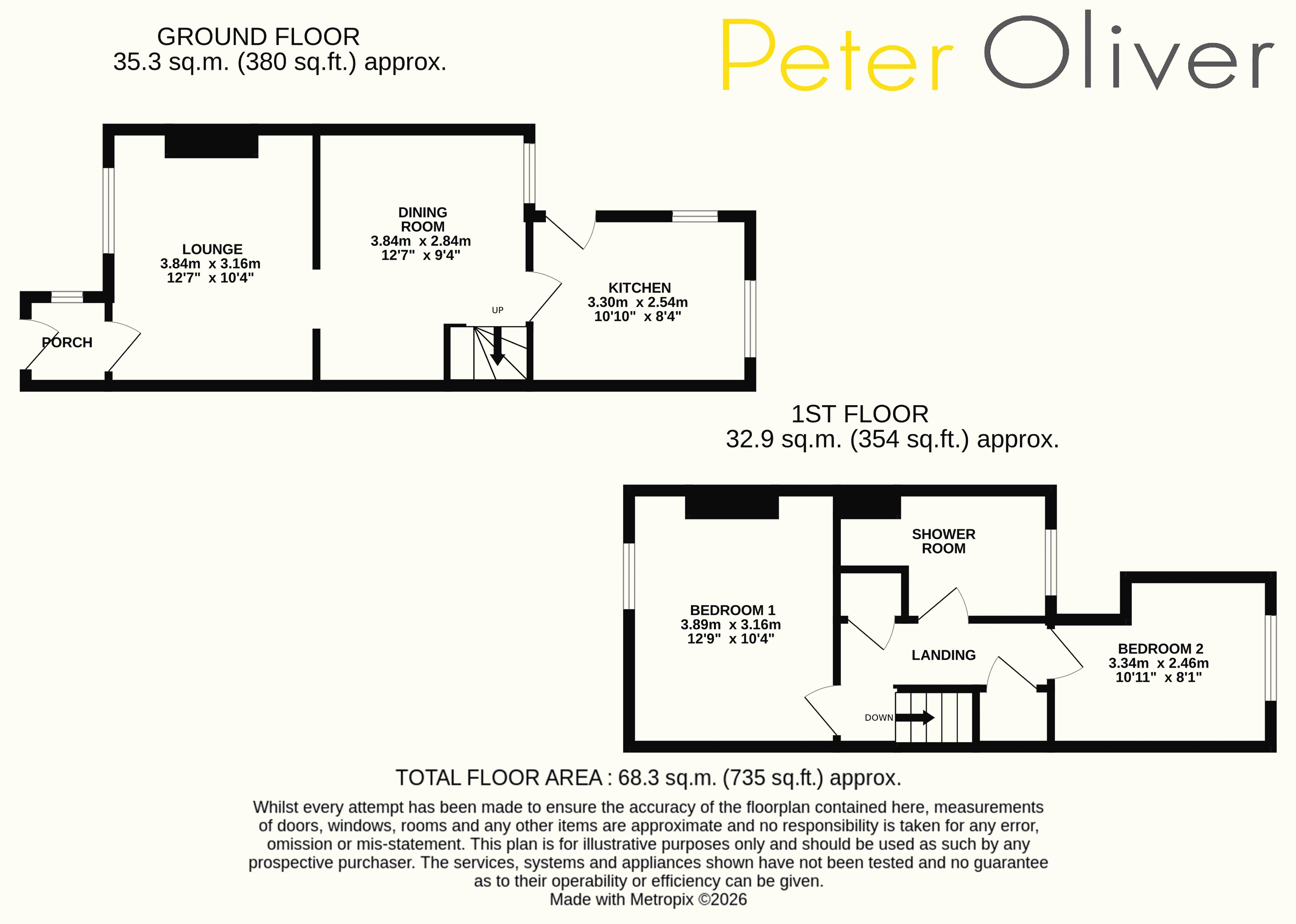 19, Alexandra Road, Uckfield floorplan