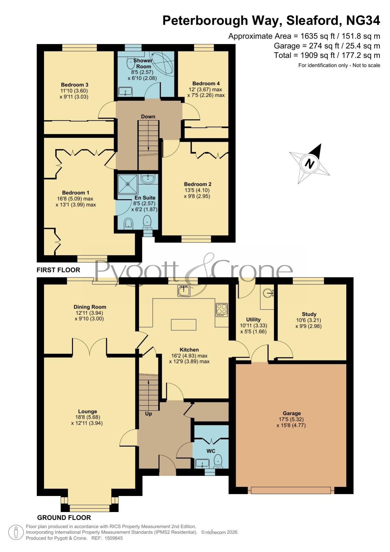 6, Peterborough Way, Sleaford floorplan
