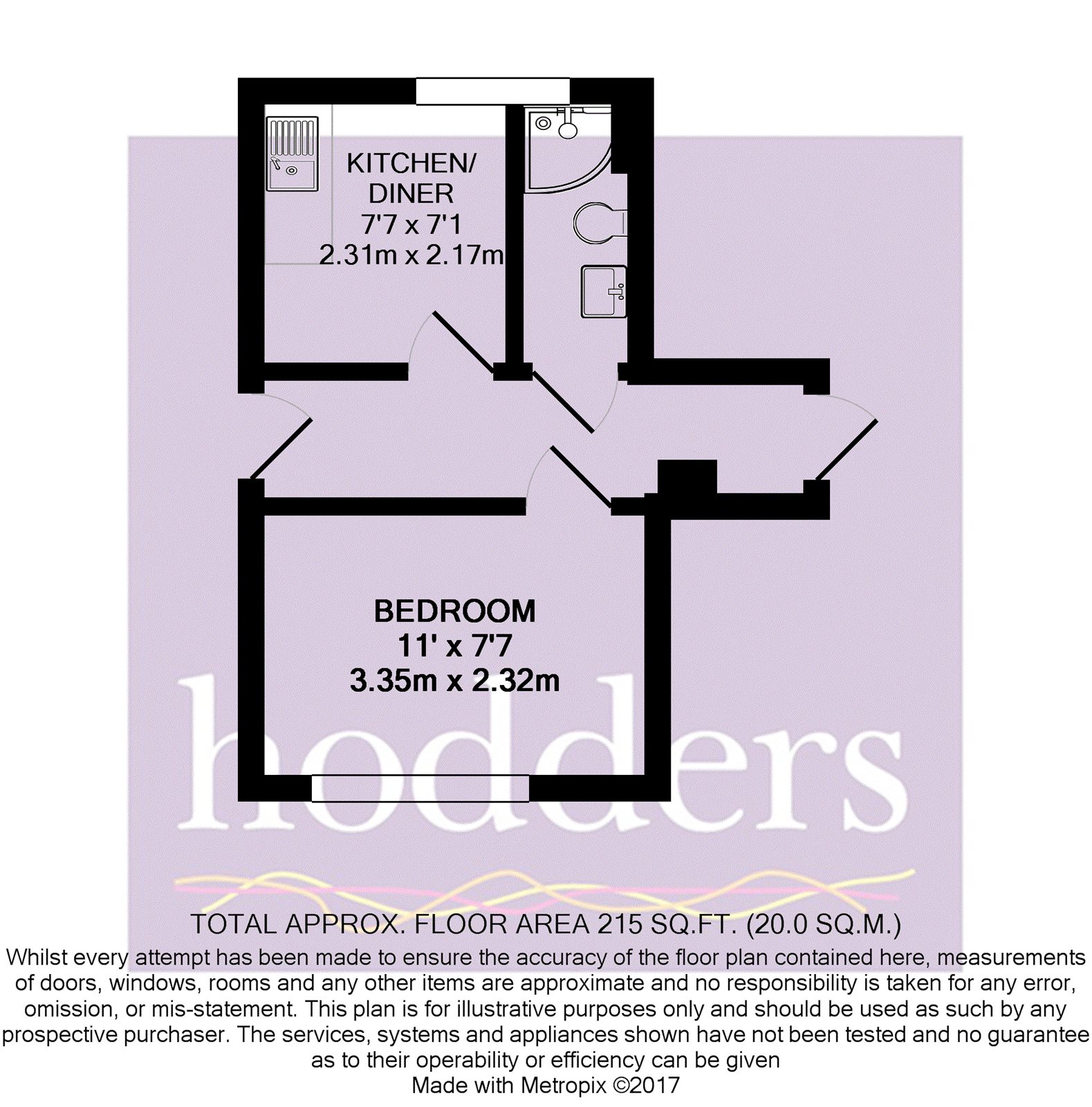 1 Bedrooms Flat to rent in Ashwood Road, Englefield Green, Surrey TW20