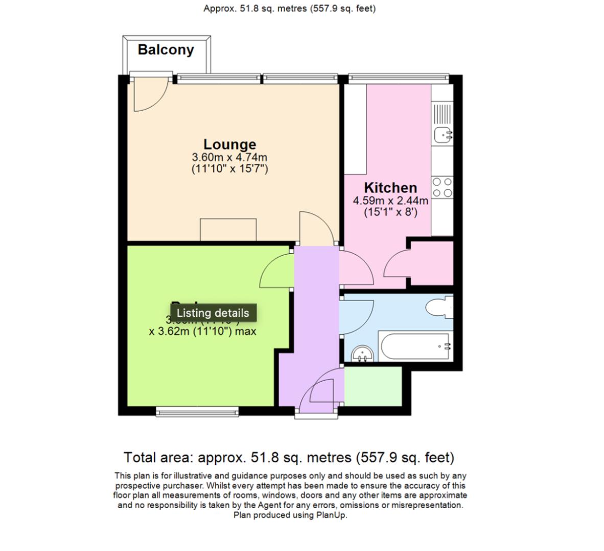 Loudon Avenue, Coventry floorplan