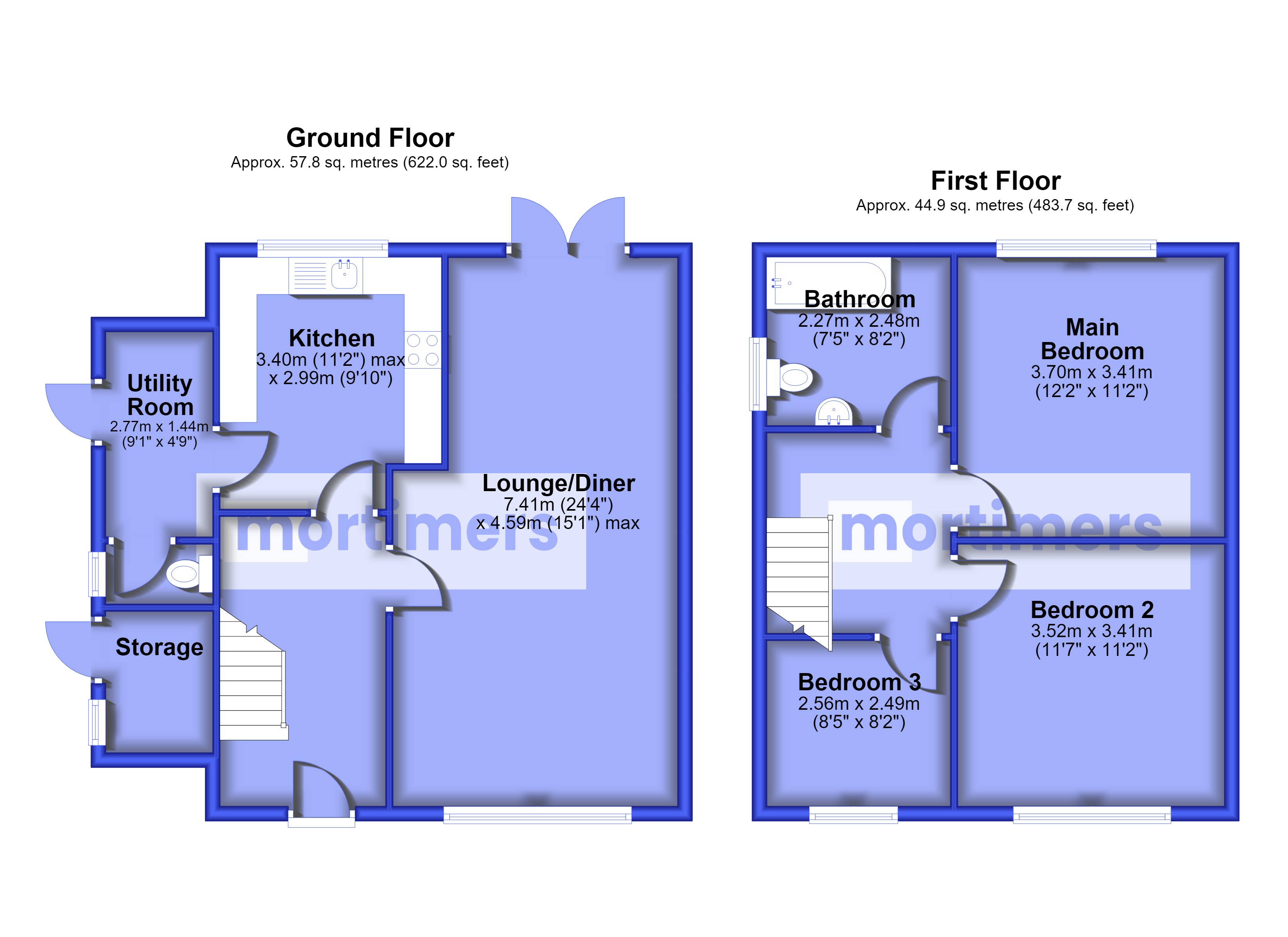 5, Fleetwood Close, Lancashire floorplan