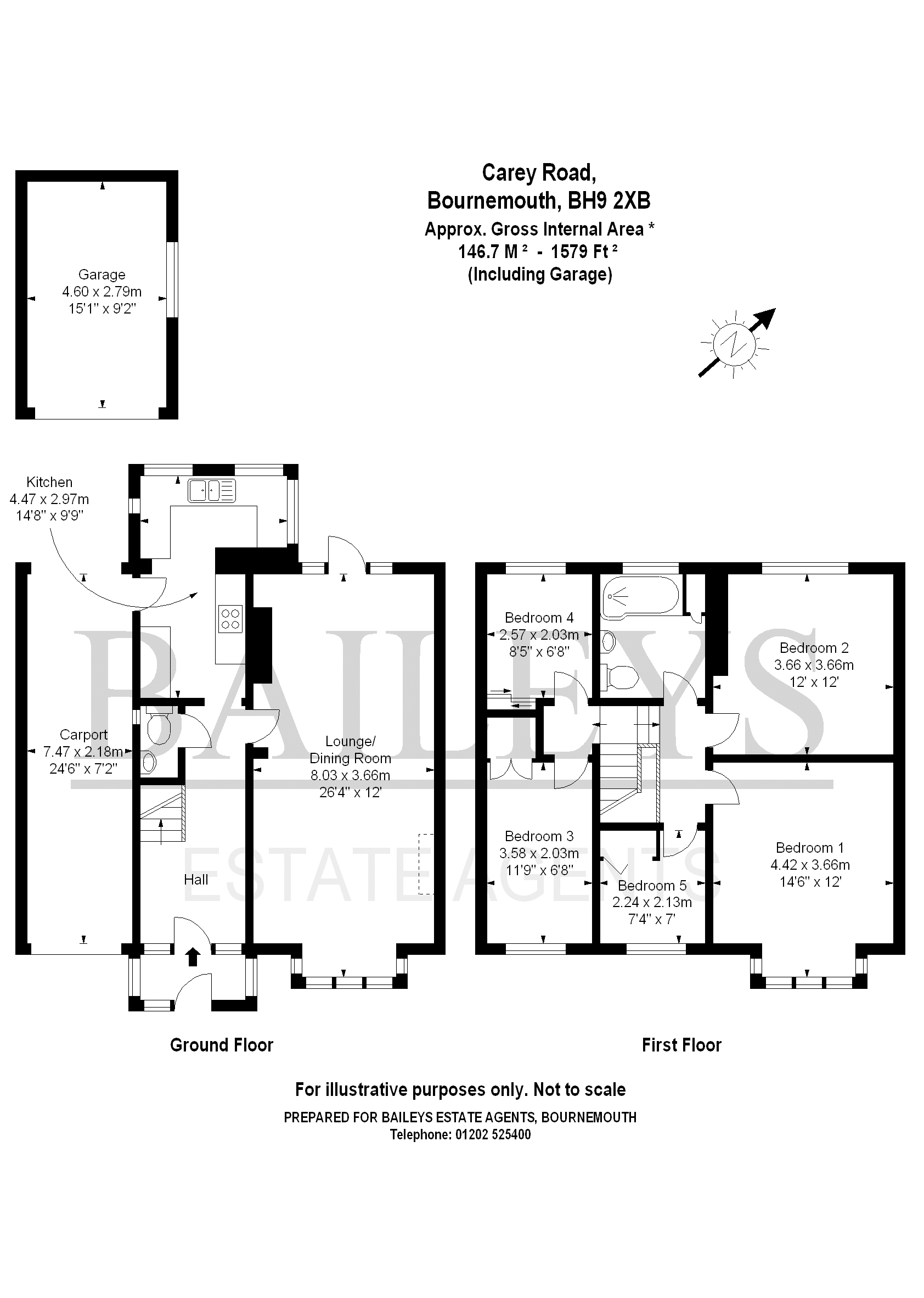 Free property report 10 Carey Road, Bournemouth, BH9 2XB Chimnie