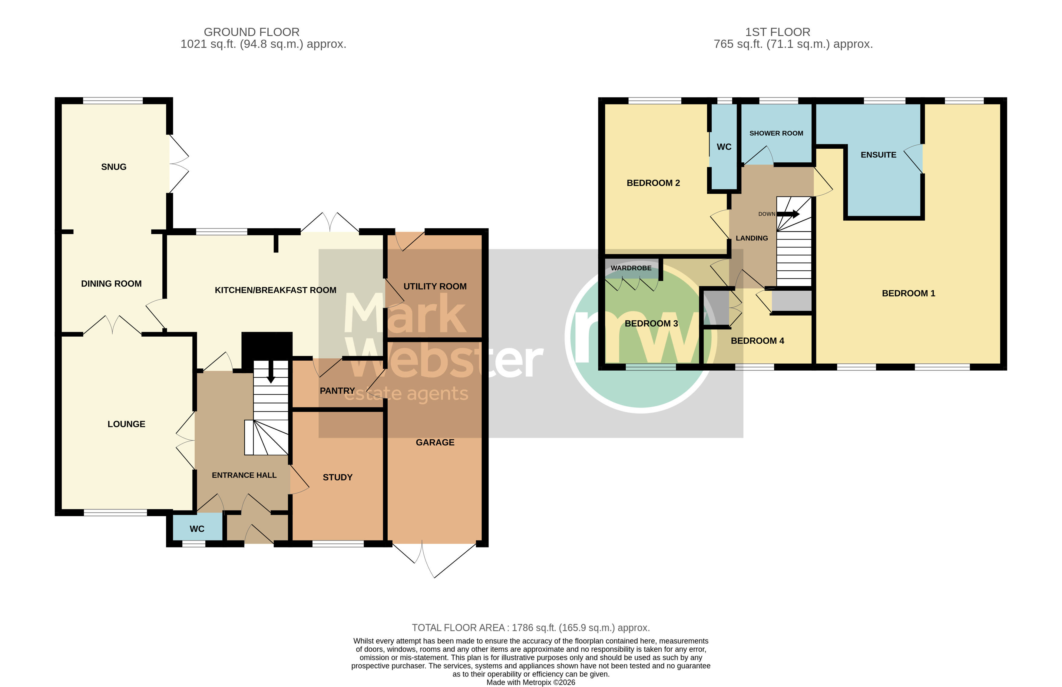 8, Home Farm Close, Atherstone floorplan